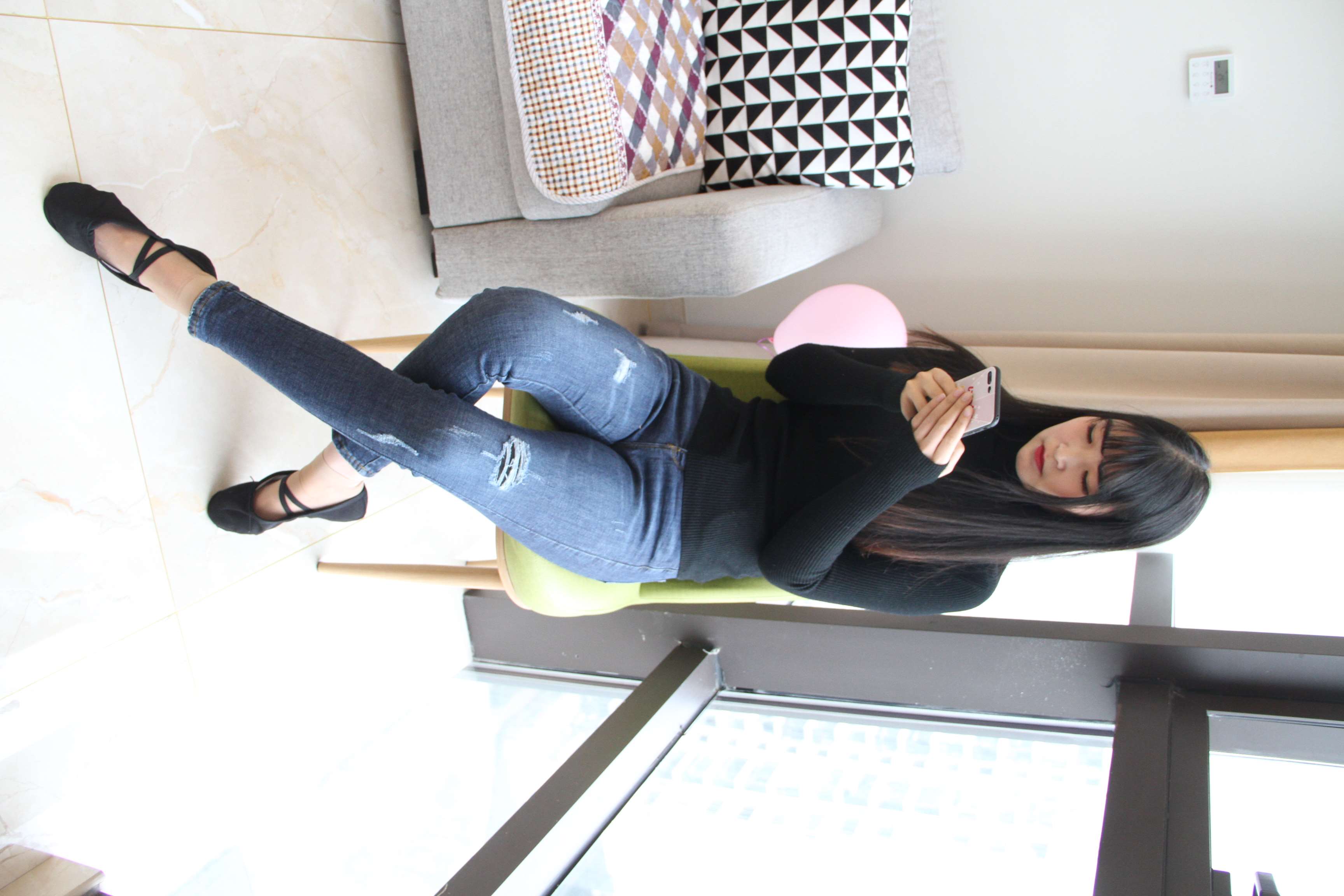 《舞蹈老师の舞鞋短丝确实养眼》作品图