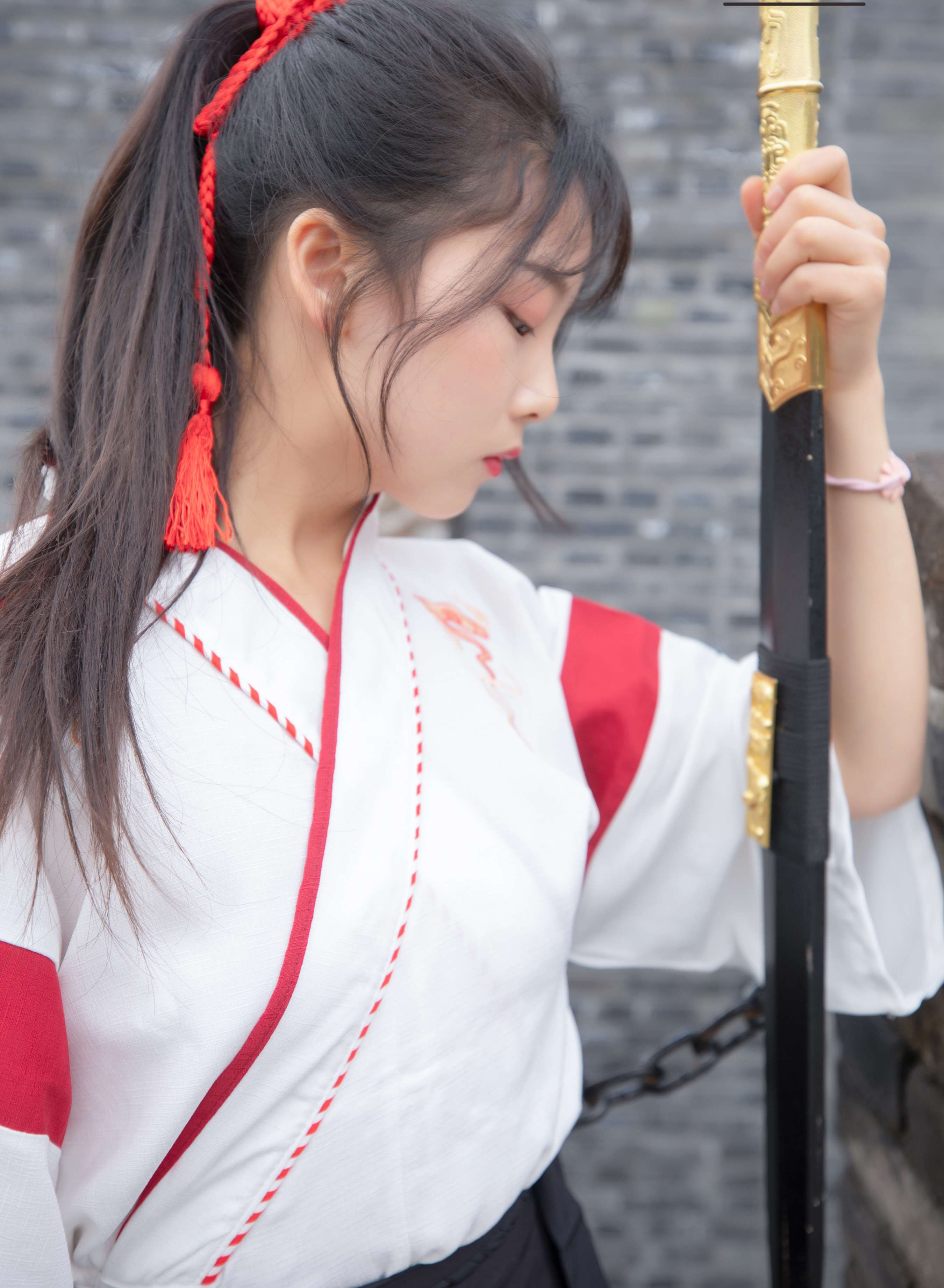 《灵唯女孩长城古装》作品图