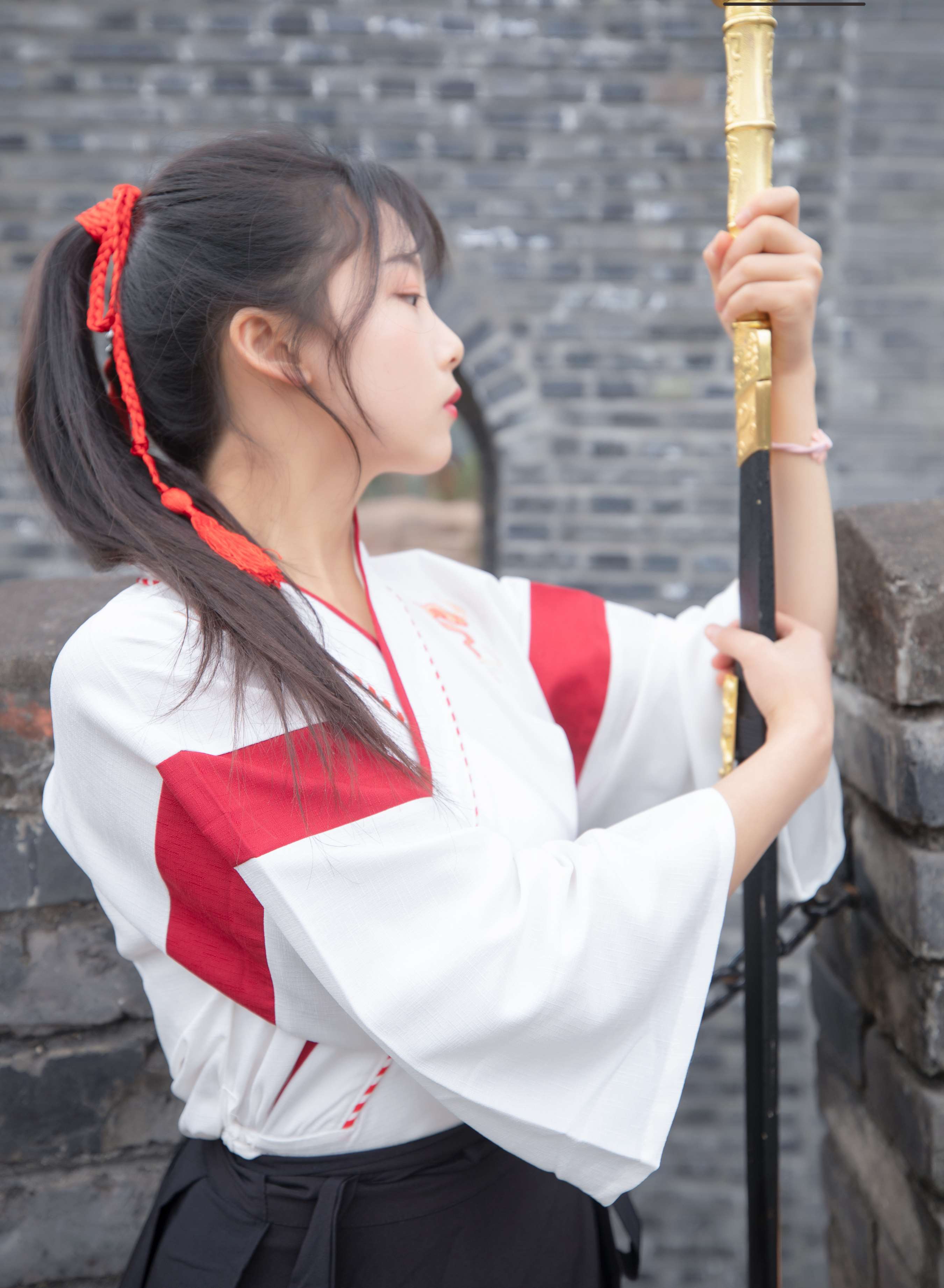 《灵唯女孩长城古装》作品图