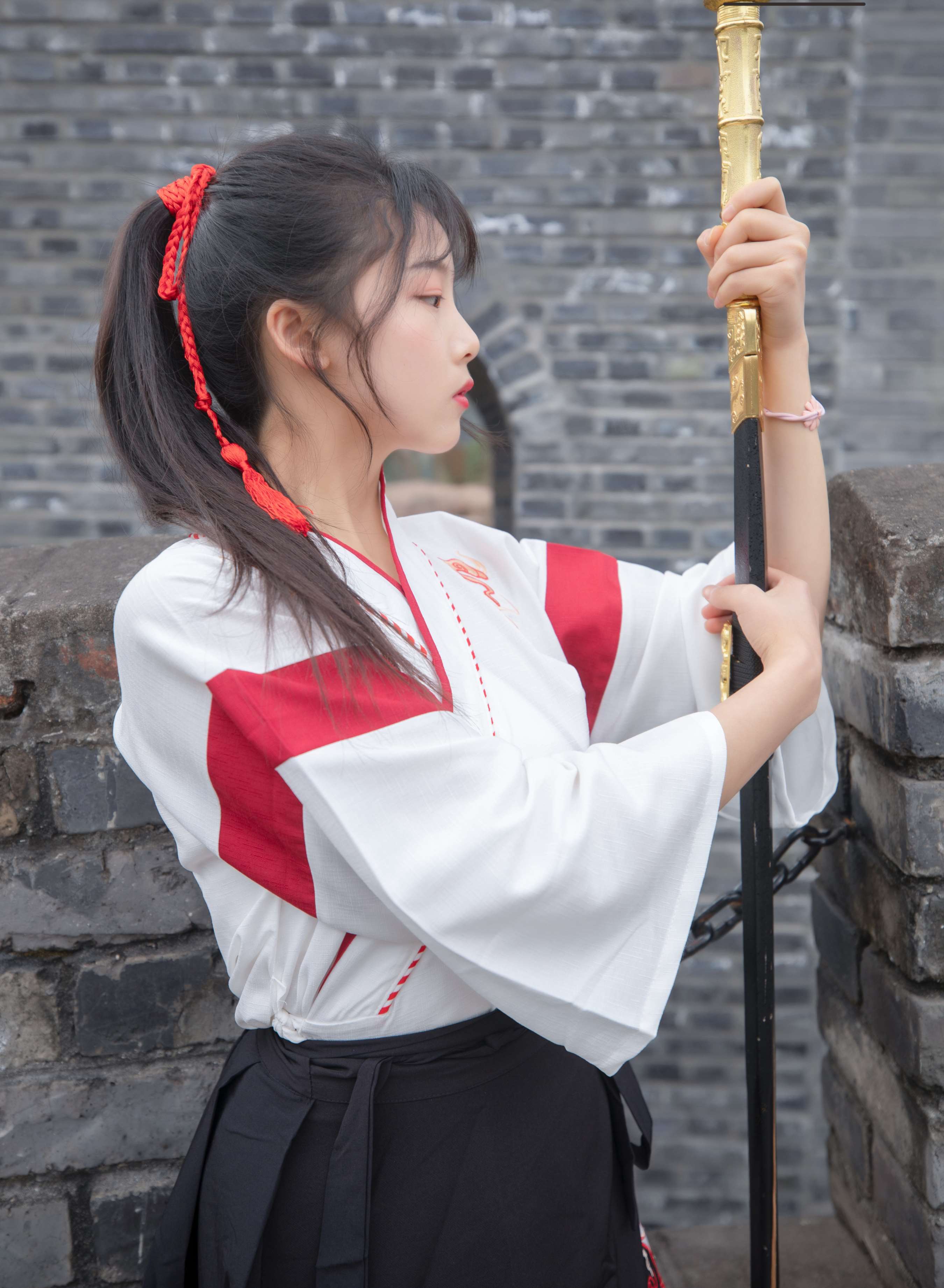 《灵唯女孩长城古装》作品图