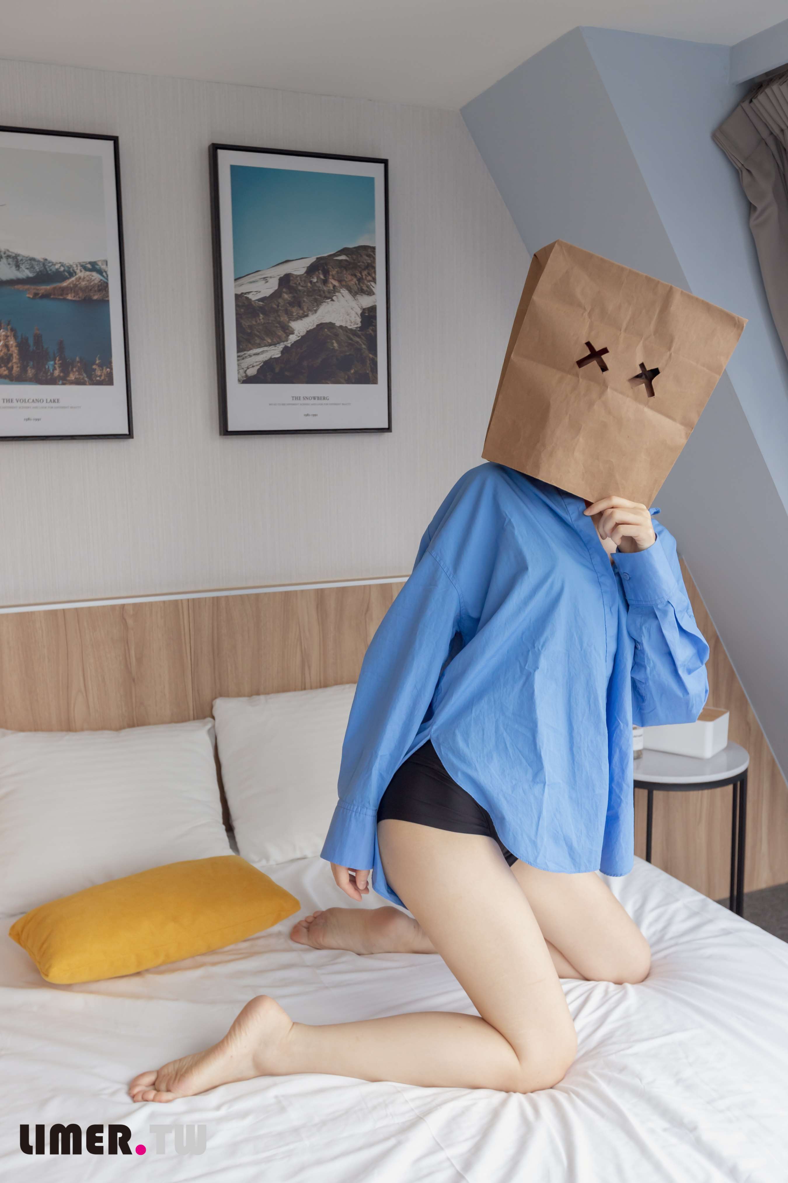 《Michii纸袋女孩不给糖就捣蛋》作品图