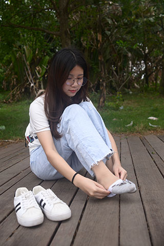 七喜学妹 山间清爽的风