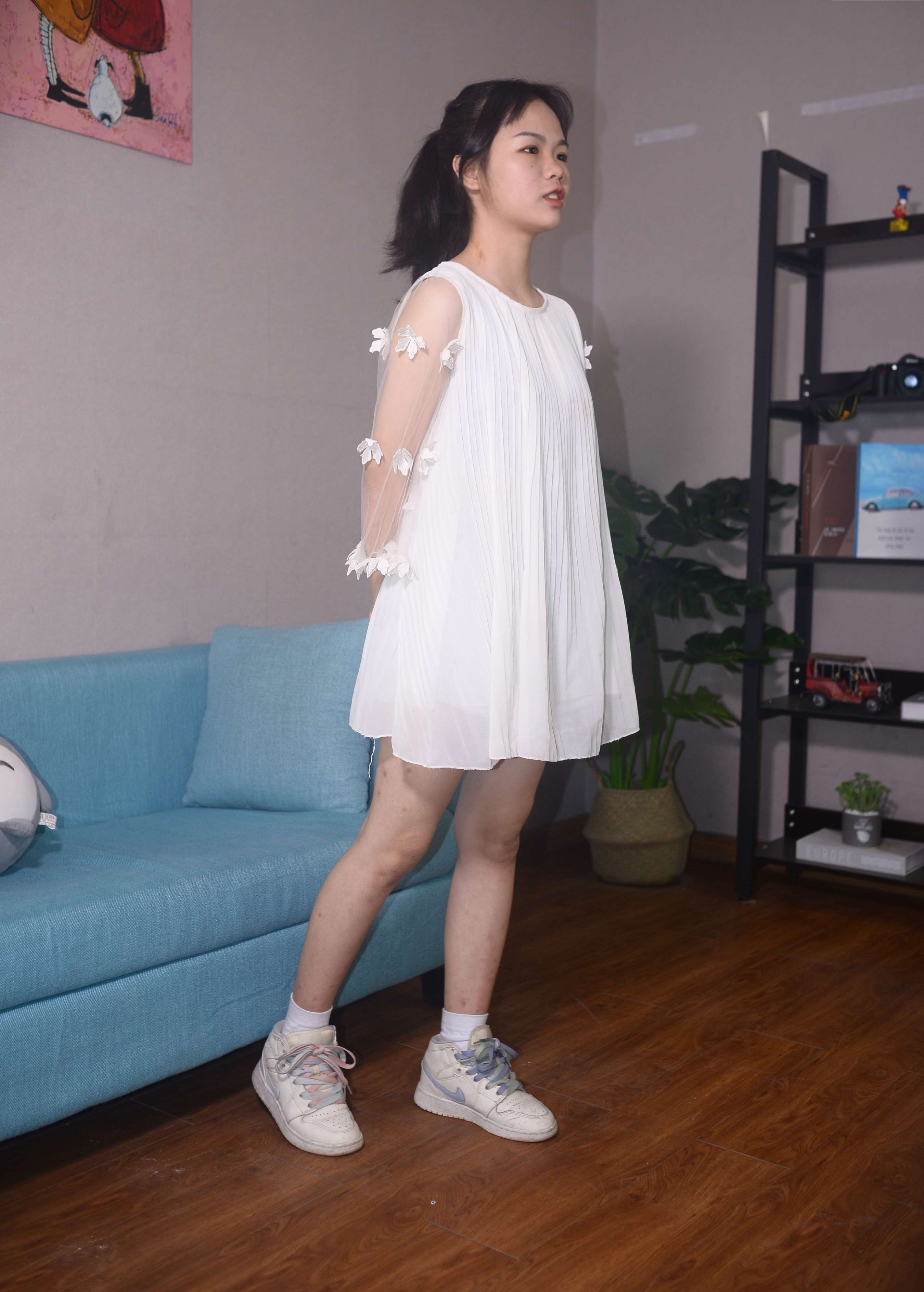 《小萱学妹 流水趁桃花》作品图