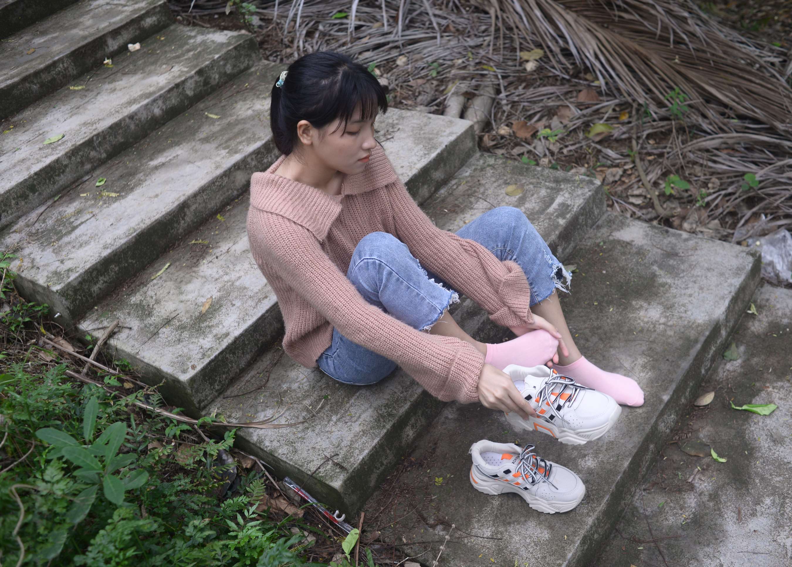 《点点学妹 温柔的晚风》作品图