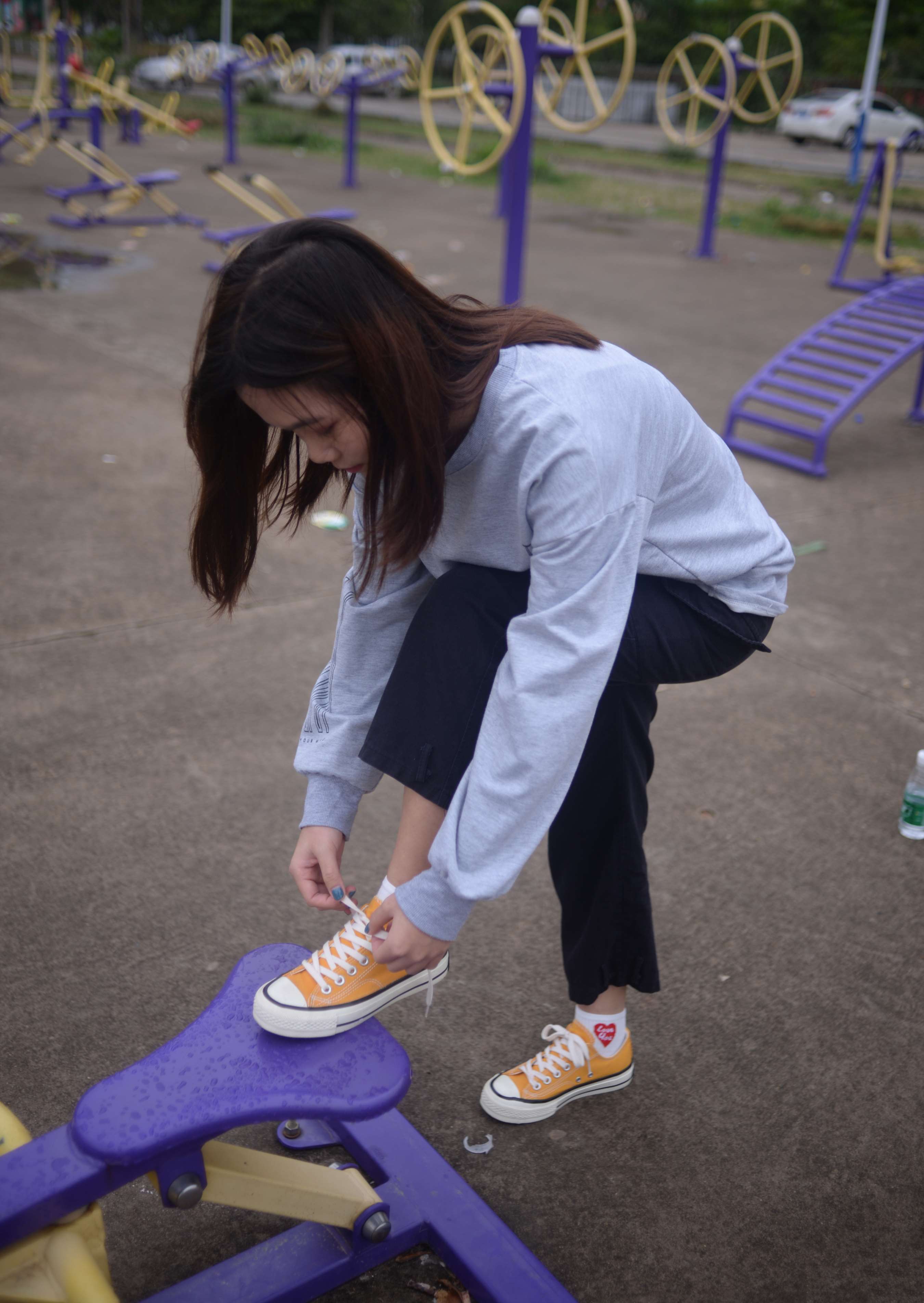 《小凌学姐 阳光很暖，电量很满》作品图