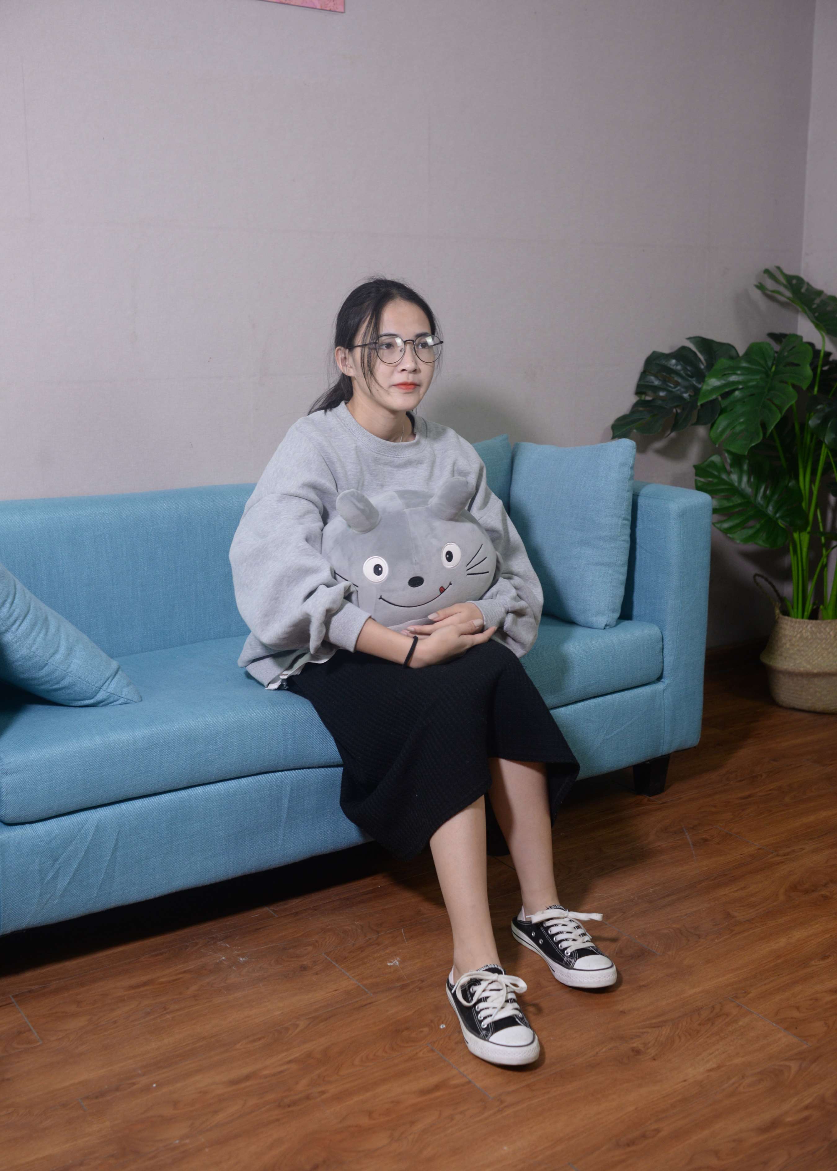 《小米酱小姐姐 月光要来温酒》作品图