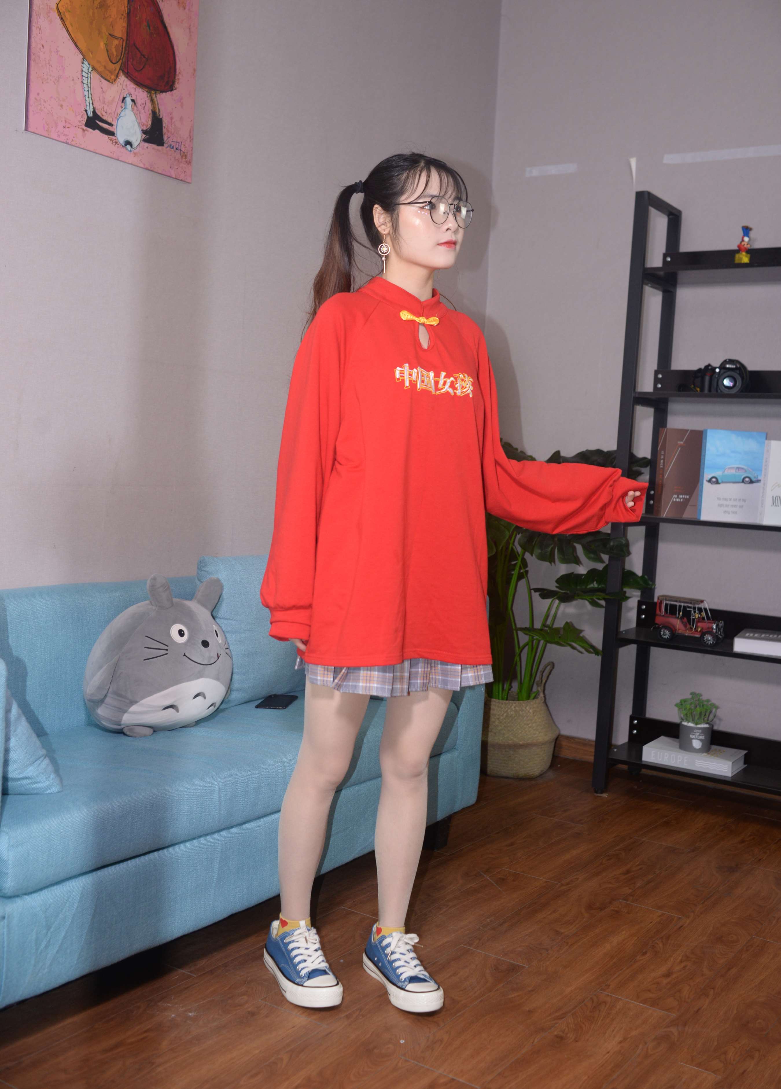 《优米小姐姐 花开如火》作品图