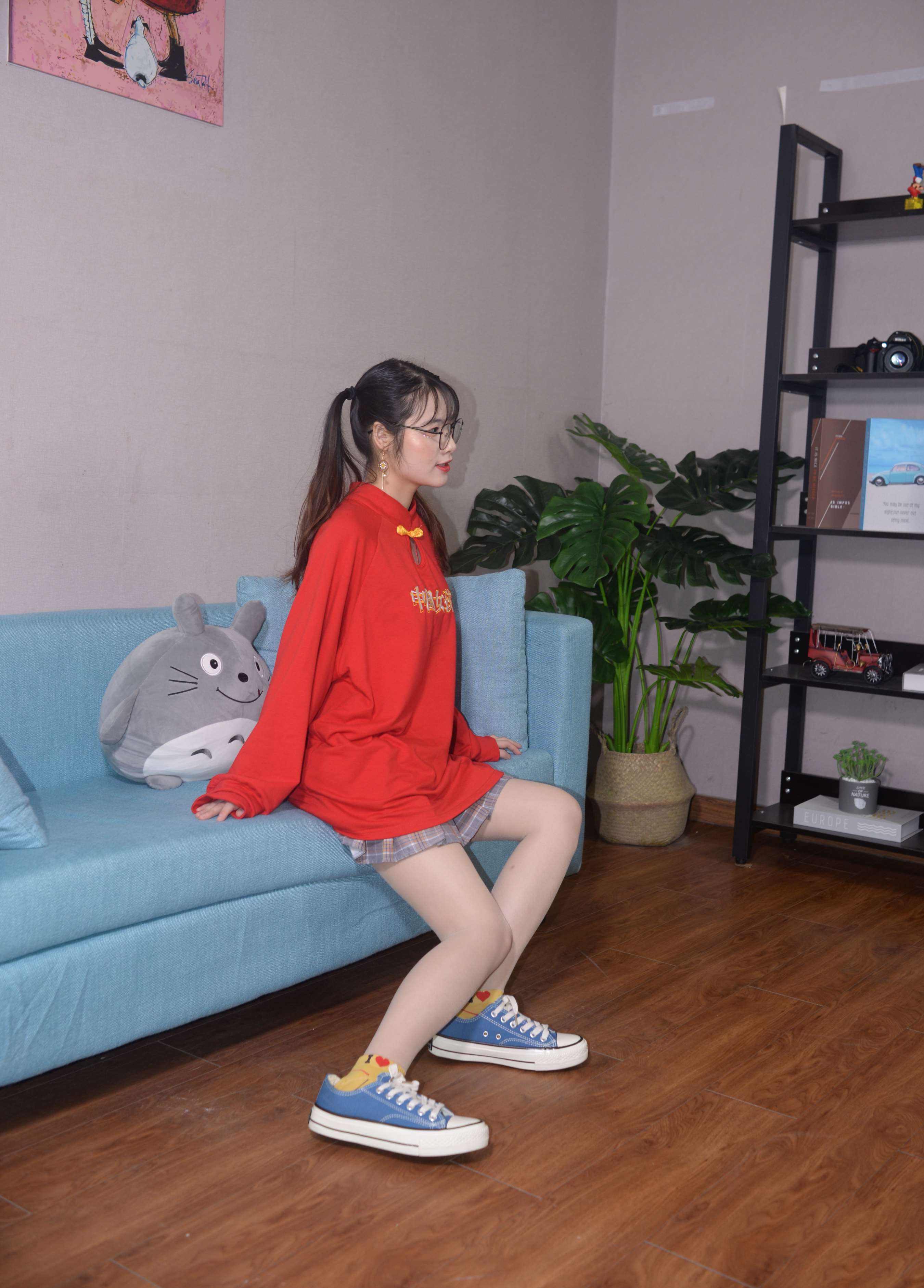 《优米小姐姐 花开如火》作品图