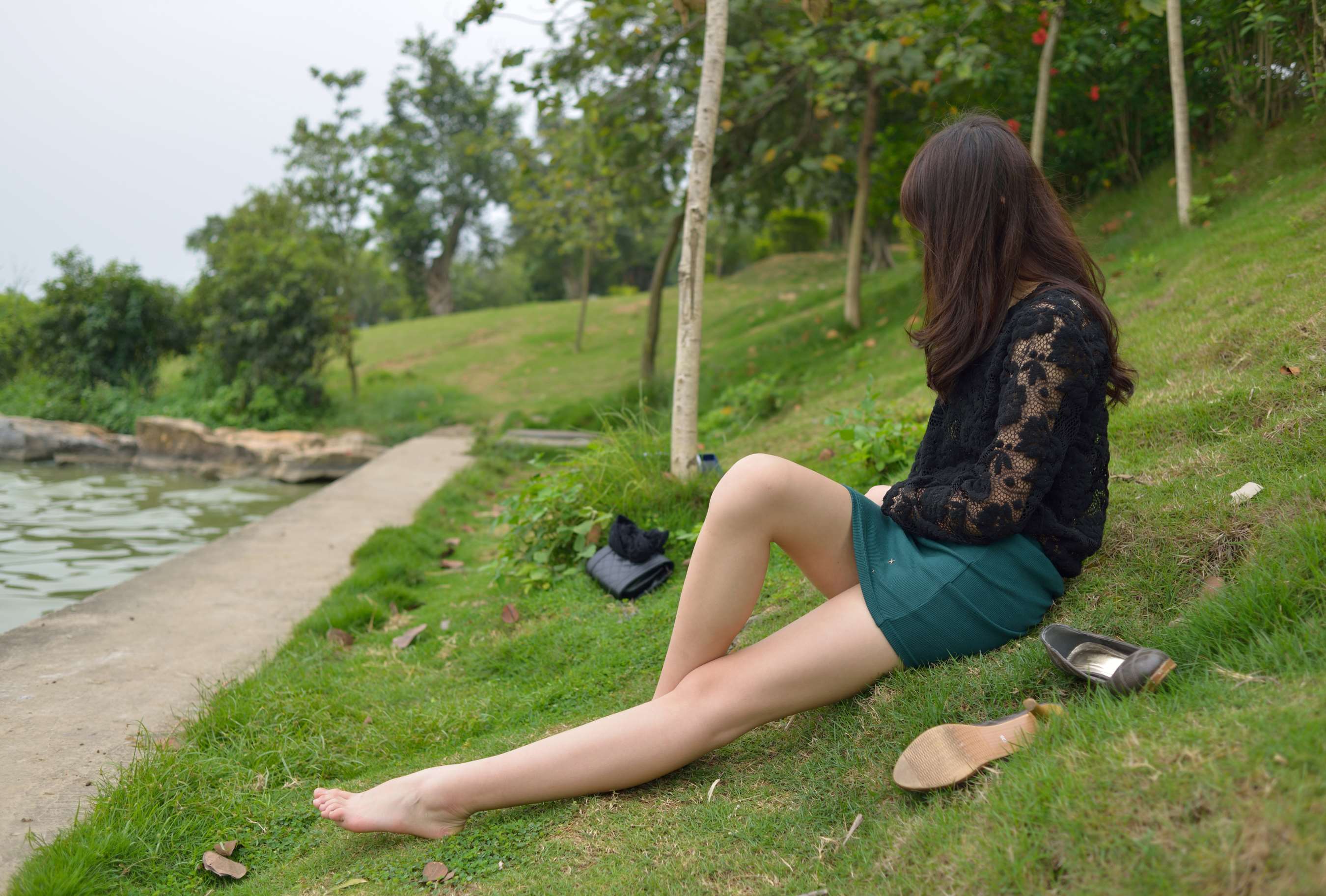 《175CM空乘学姐玉足试镜照片》作品图