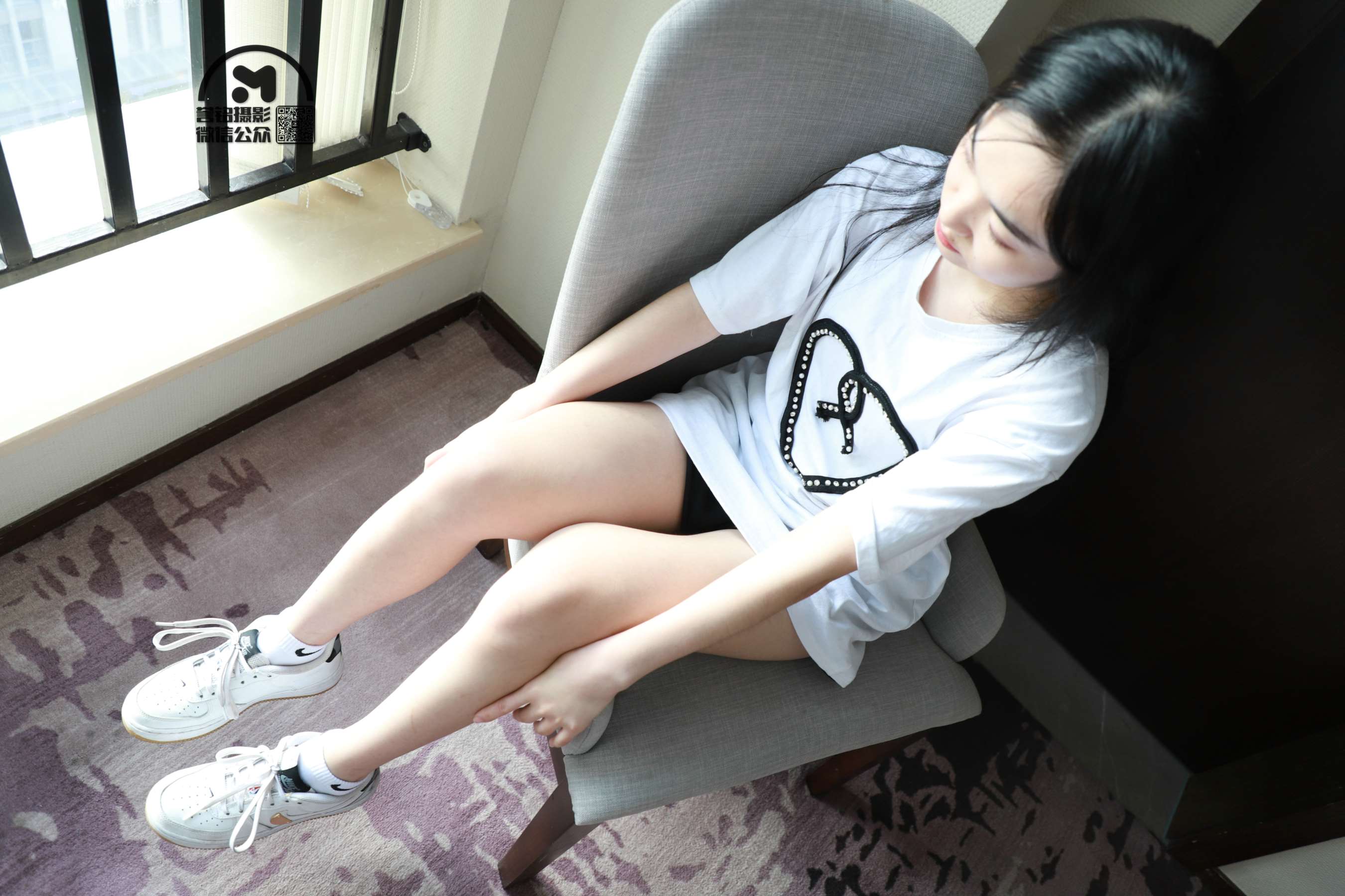 《[寄卖]誉铭摄影《热裤の棉袜脚》》作品图