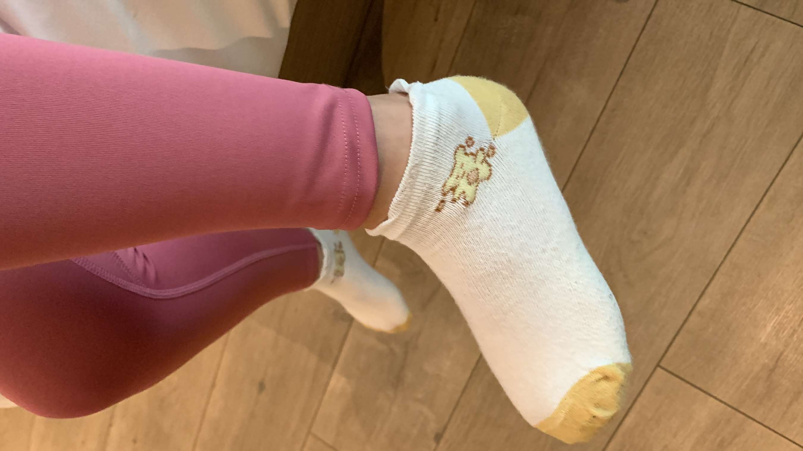 《少女的多双棉袜脚》作品图