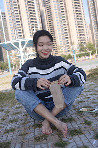 橘子 冬日可爱