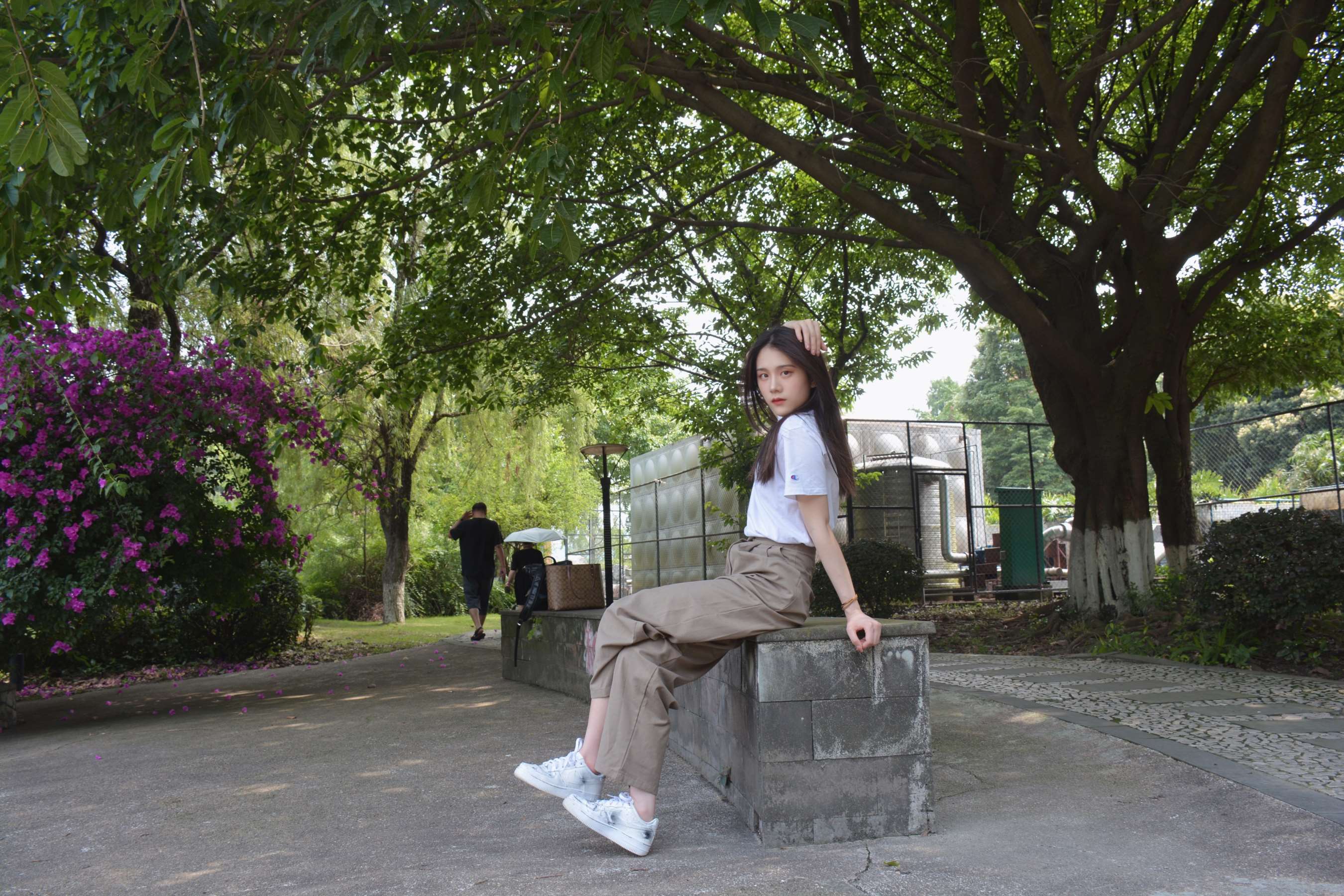 《校园游记-春花秋月何时了》作品图