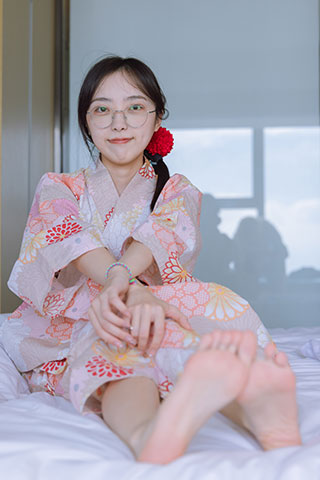 稚予和风浴衣