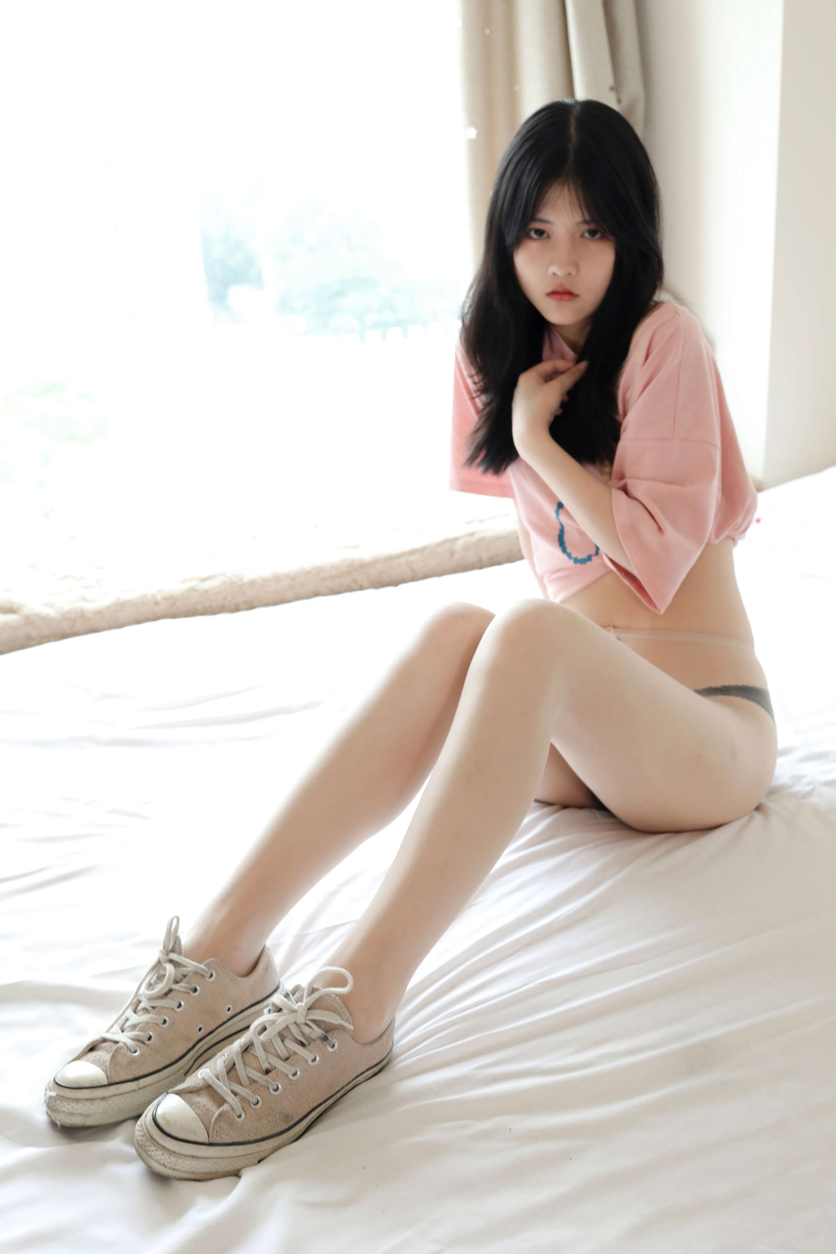 《美琳帆布鞋の肉丝足》作品图