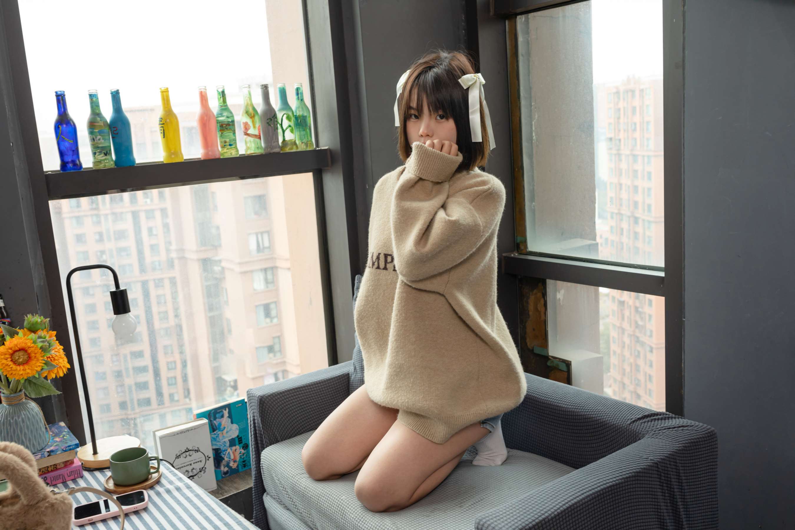 《香香棉拖鞋の脏白棉袜》作品图