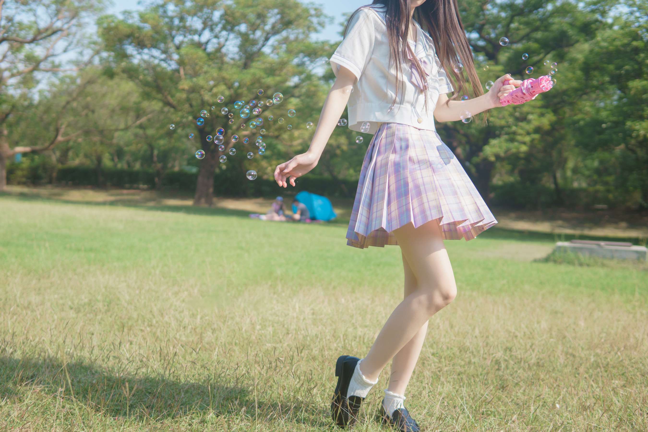 《海蓝JK户外野餐》作品图