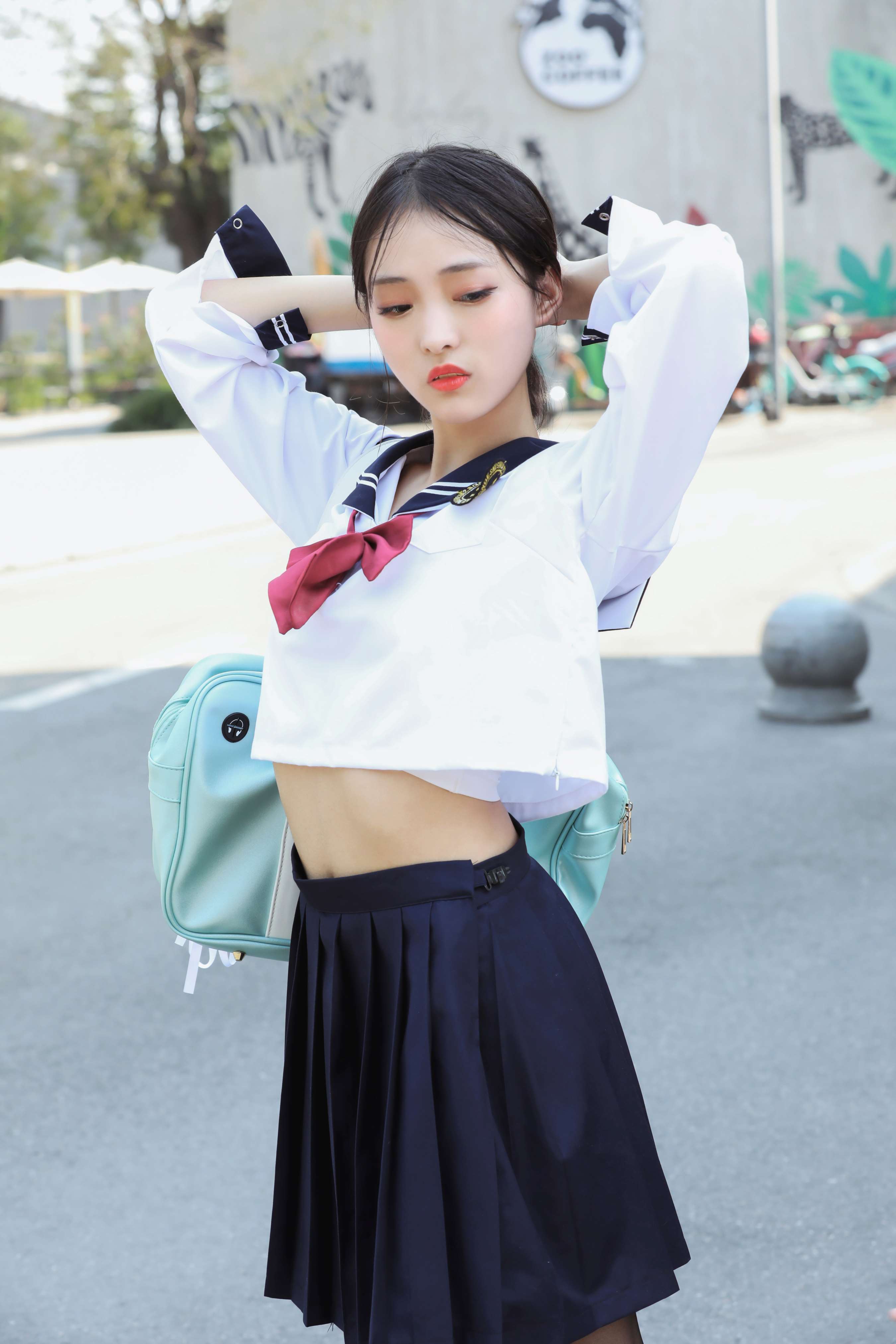 《茜茜JKの黑丝足》作品图