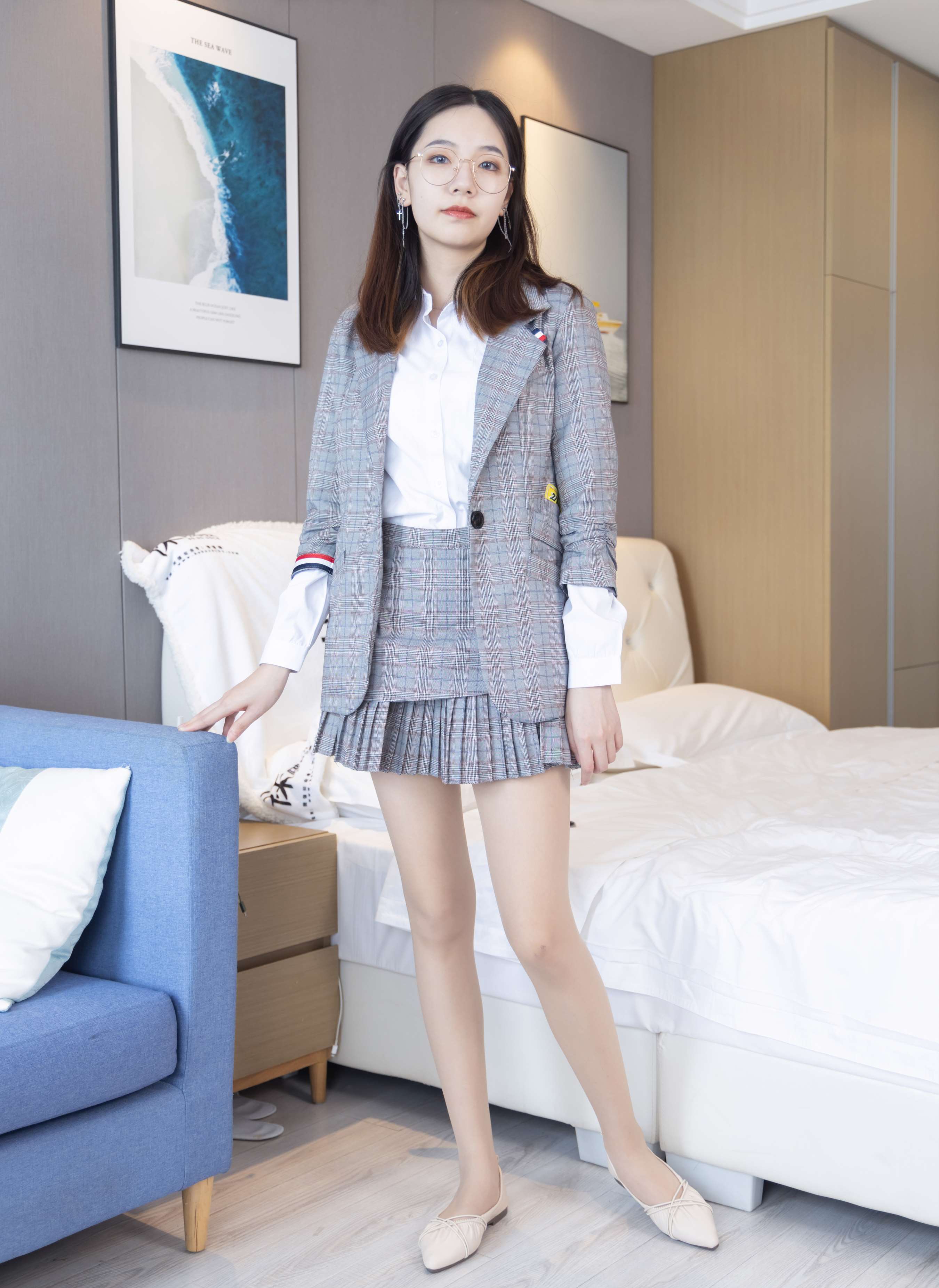 《小甜豆-平底鞋、肉丝》作品图