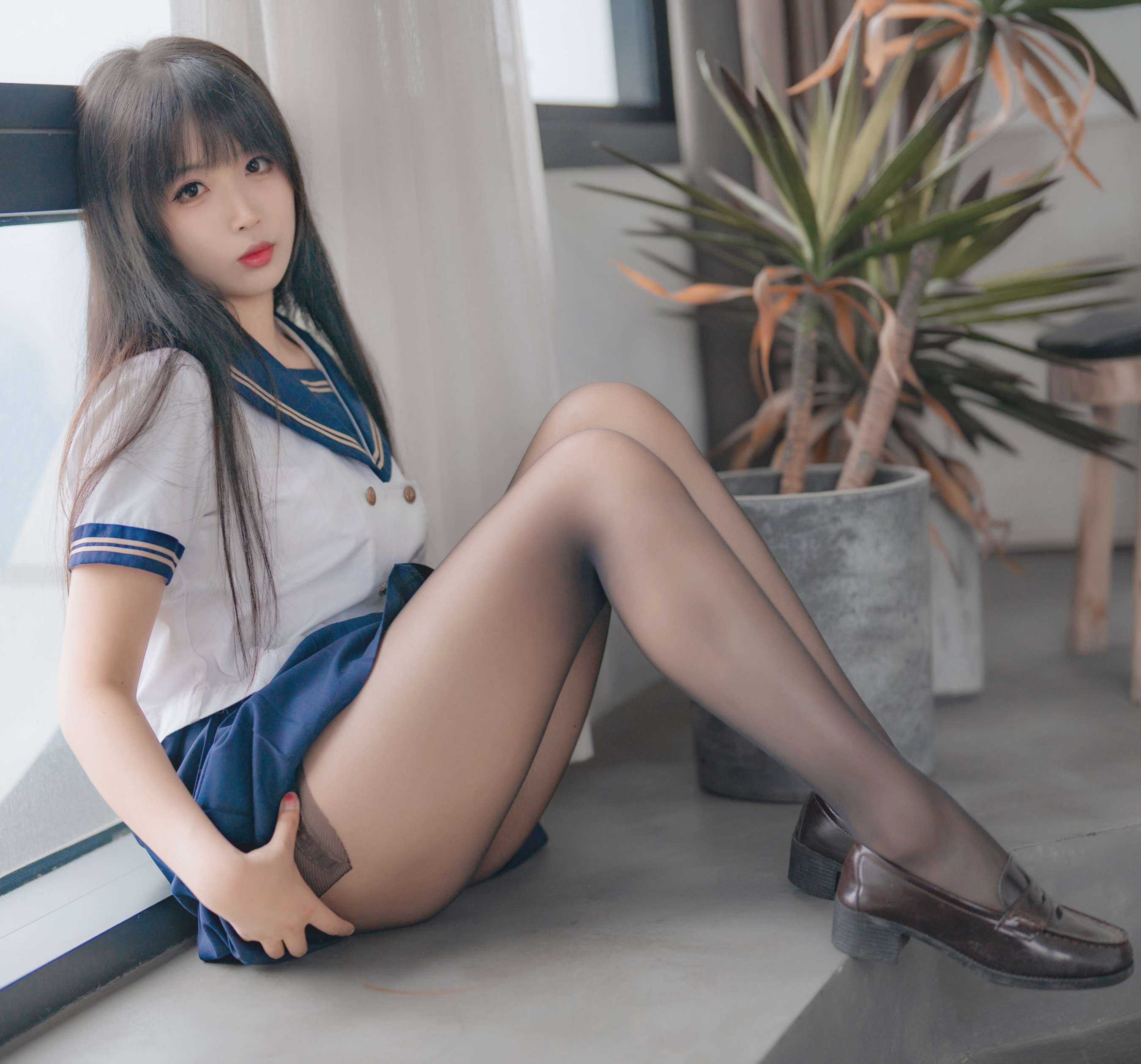 《学姐黑丝jk》作品图