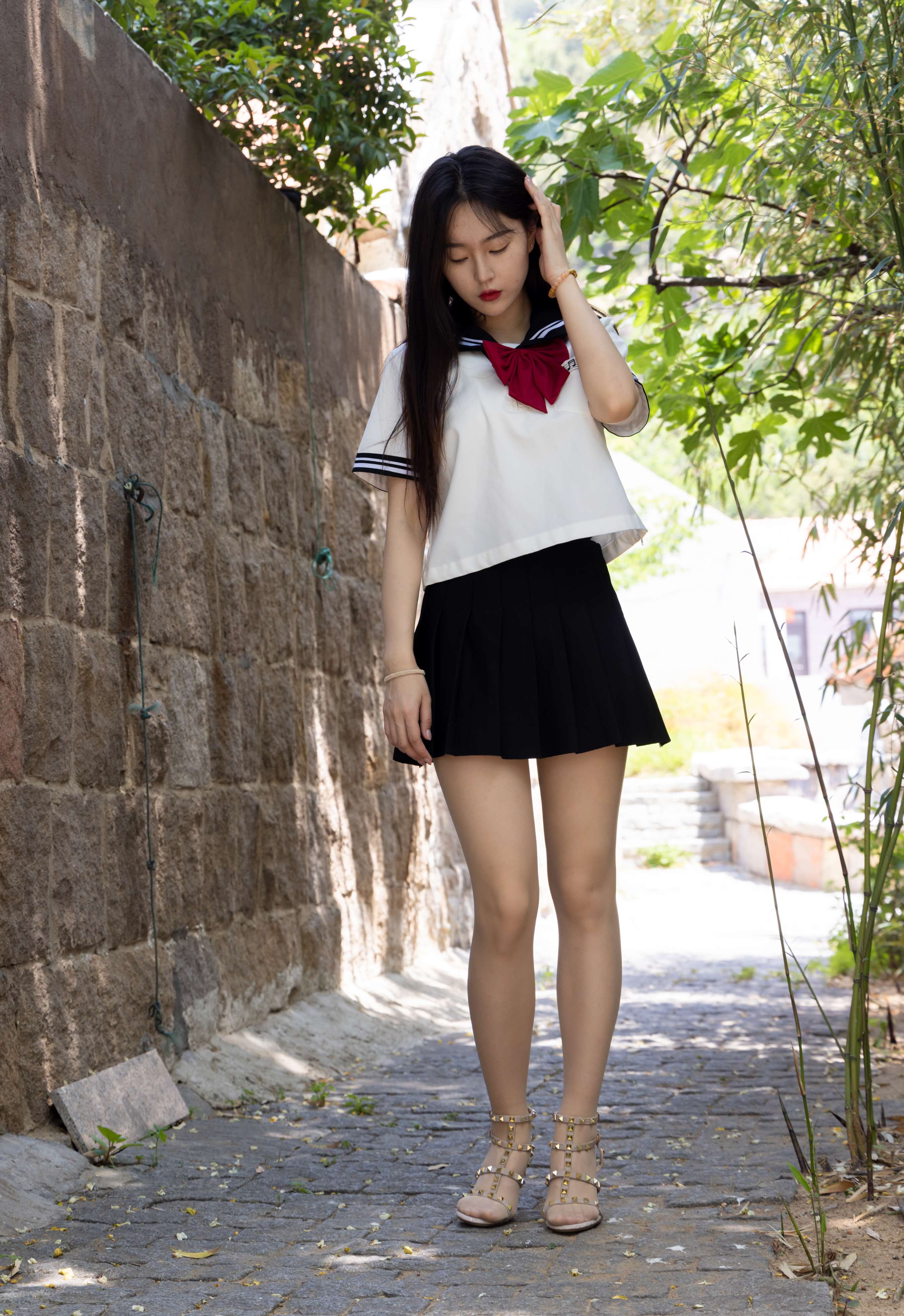 《美兔JK服户外行》作品图