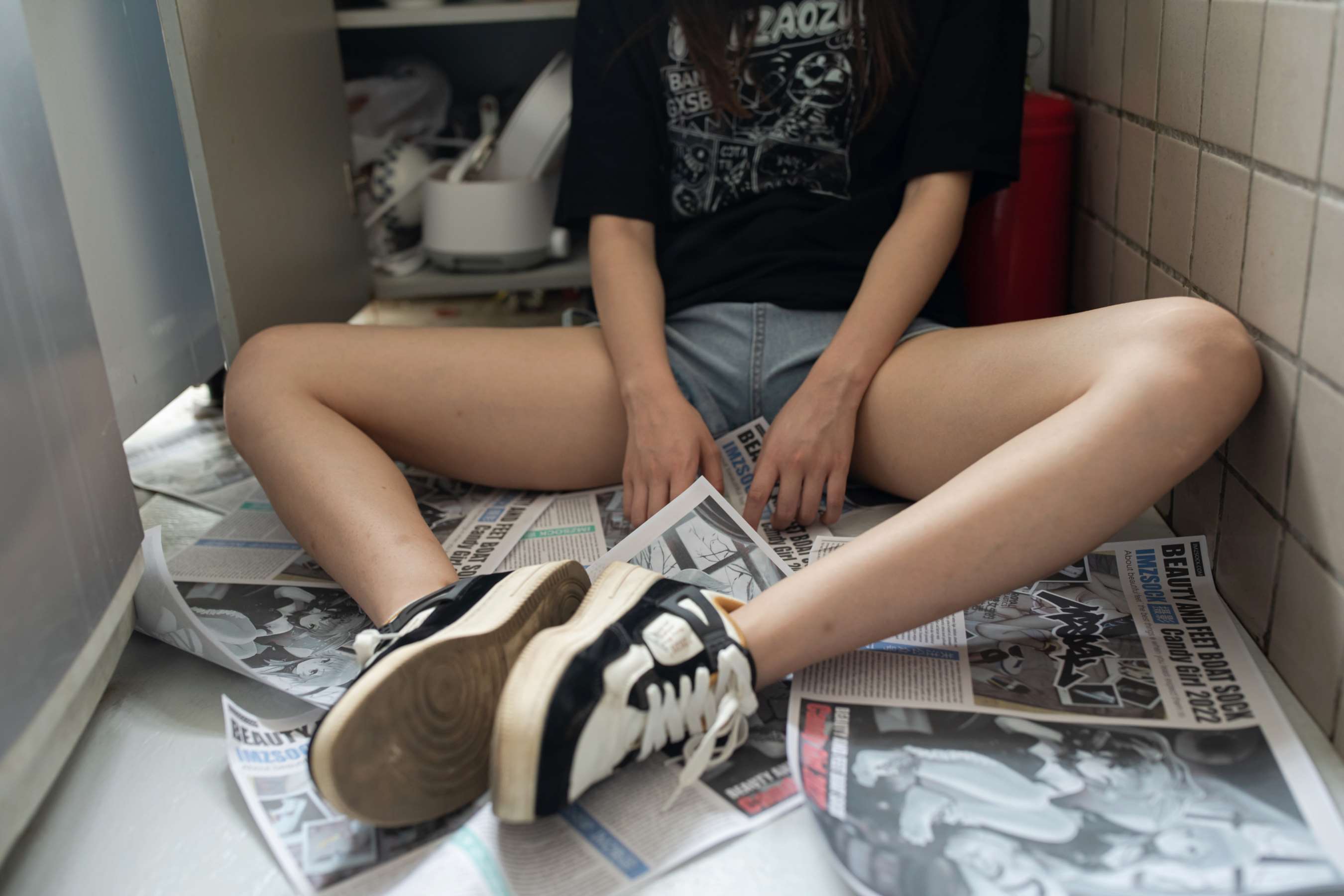 《[寄卖]MZSOCK 众筹作品 可可的脏棉袜脚丫》作品图