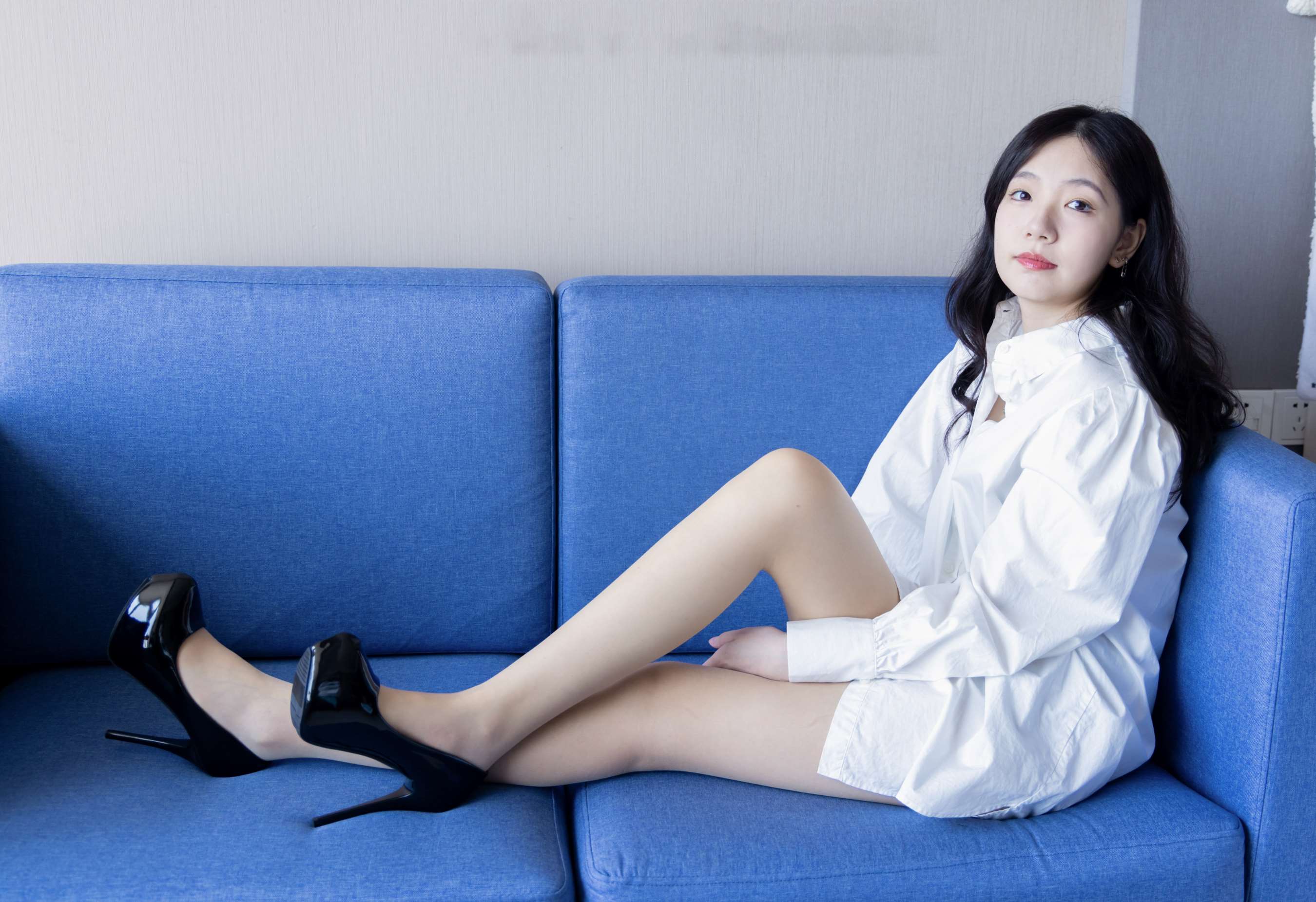 《小甜豆-高跟鞋の肉丝脚丫》作品图