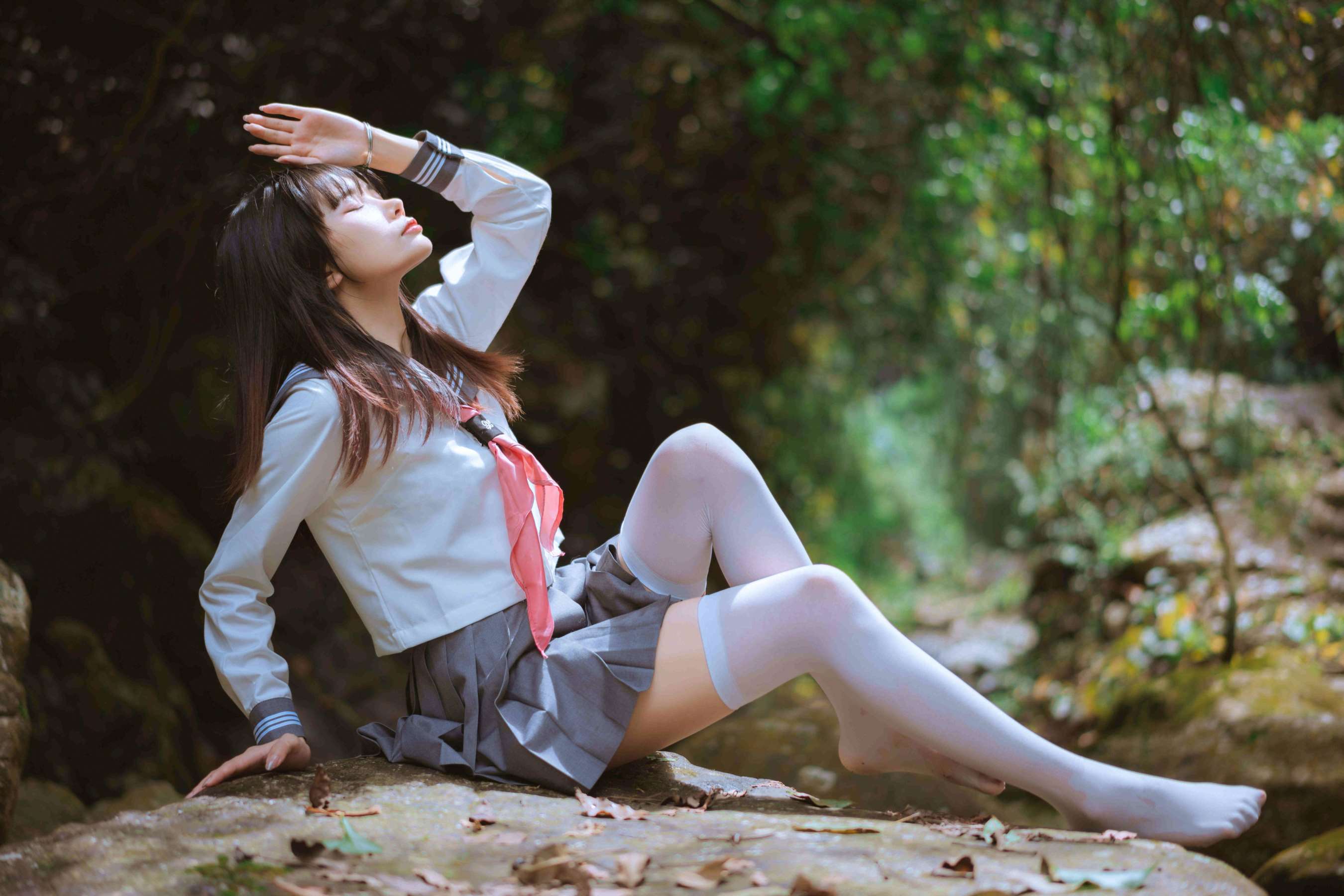 《小溪JK百合》作品图