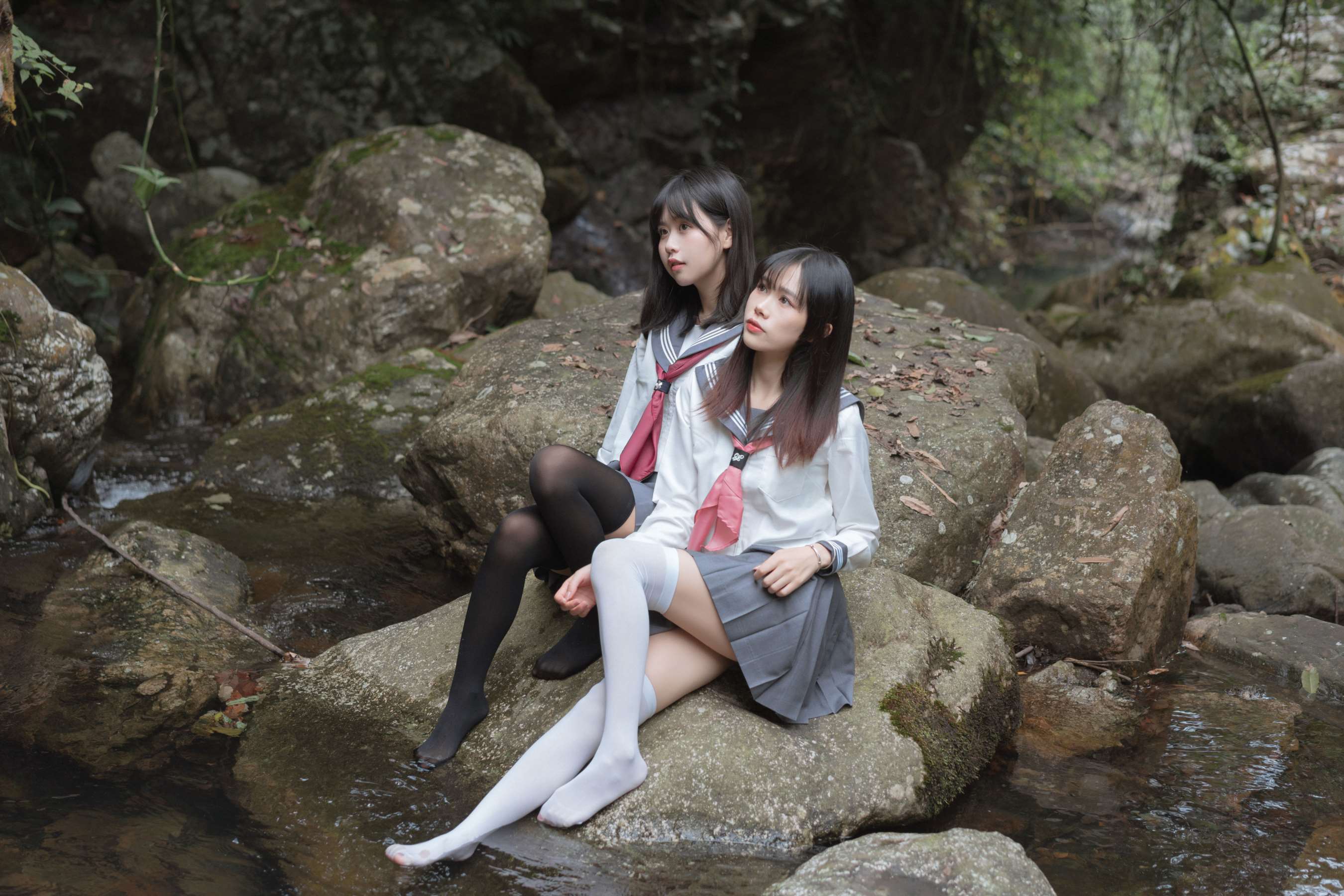 《小溪JK百合》作品图