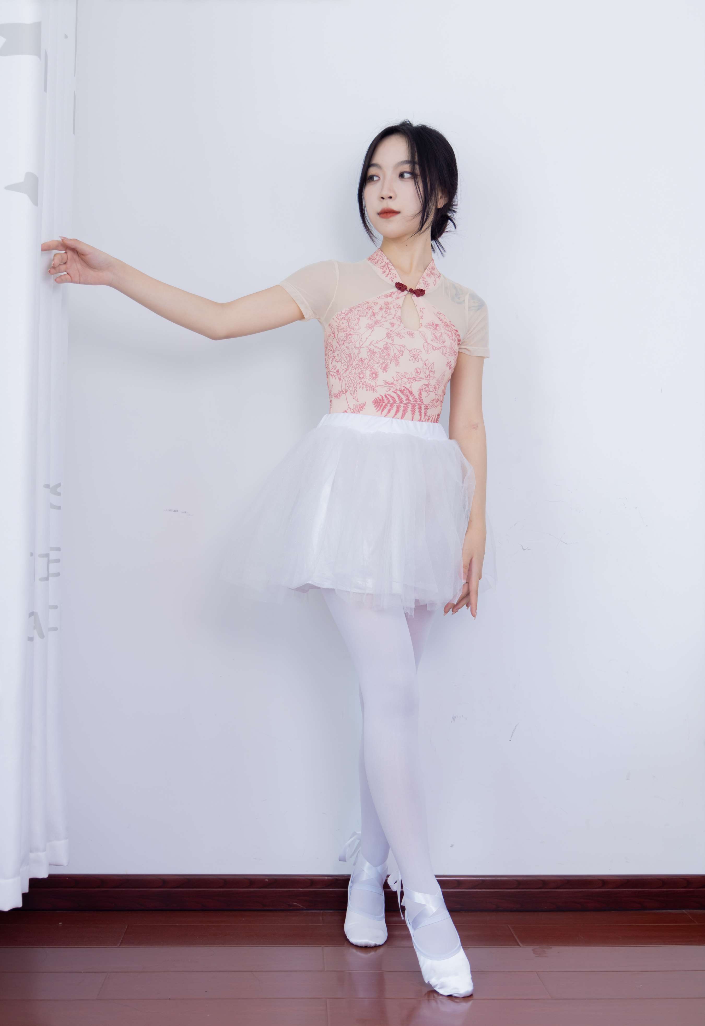 《纱纱练舞白丝脚丫》作品图