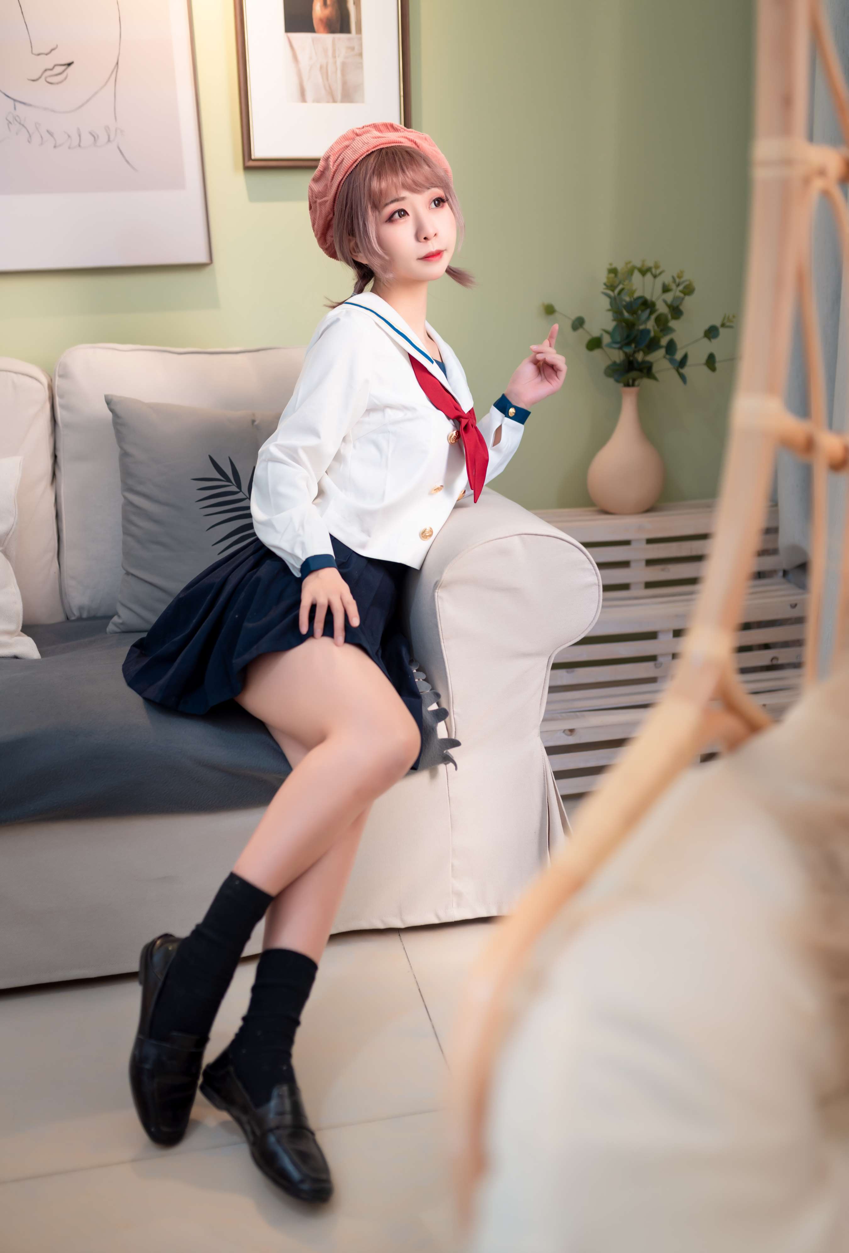 《绿民俗JK》作品图