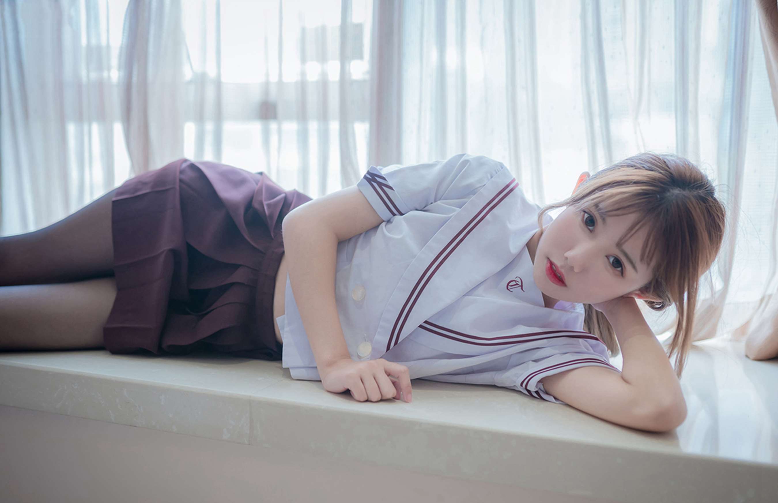 《灰裙JK制服》作品图