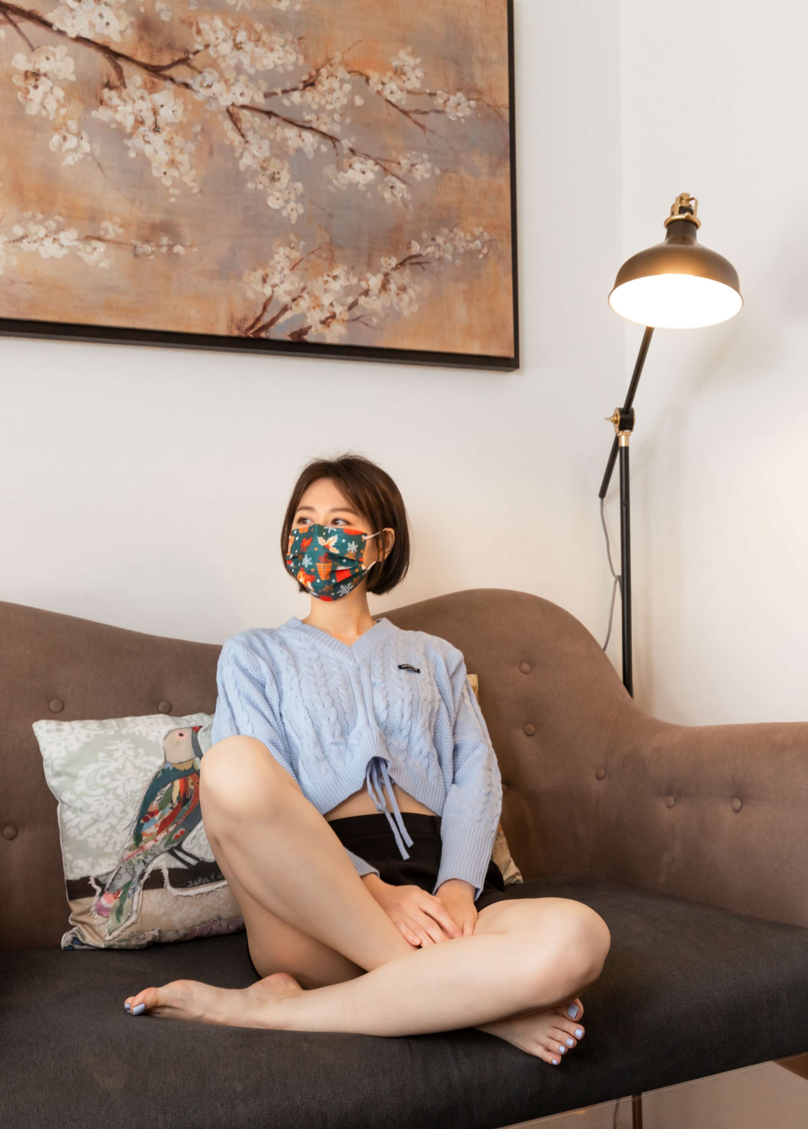 《孔雀毛挠脚心》作品图