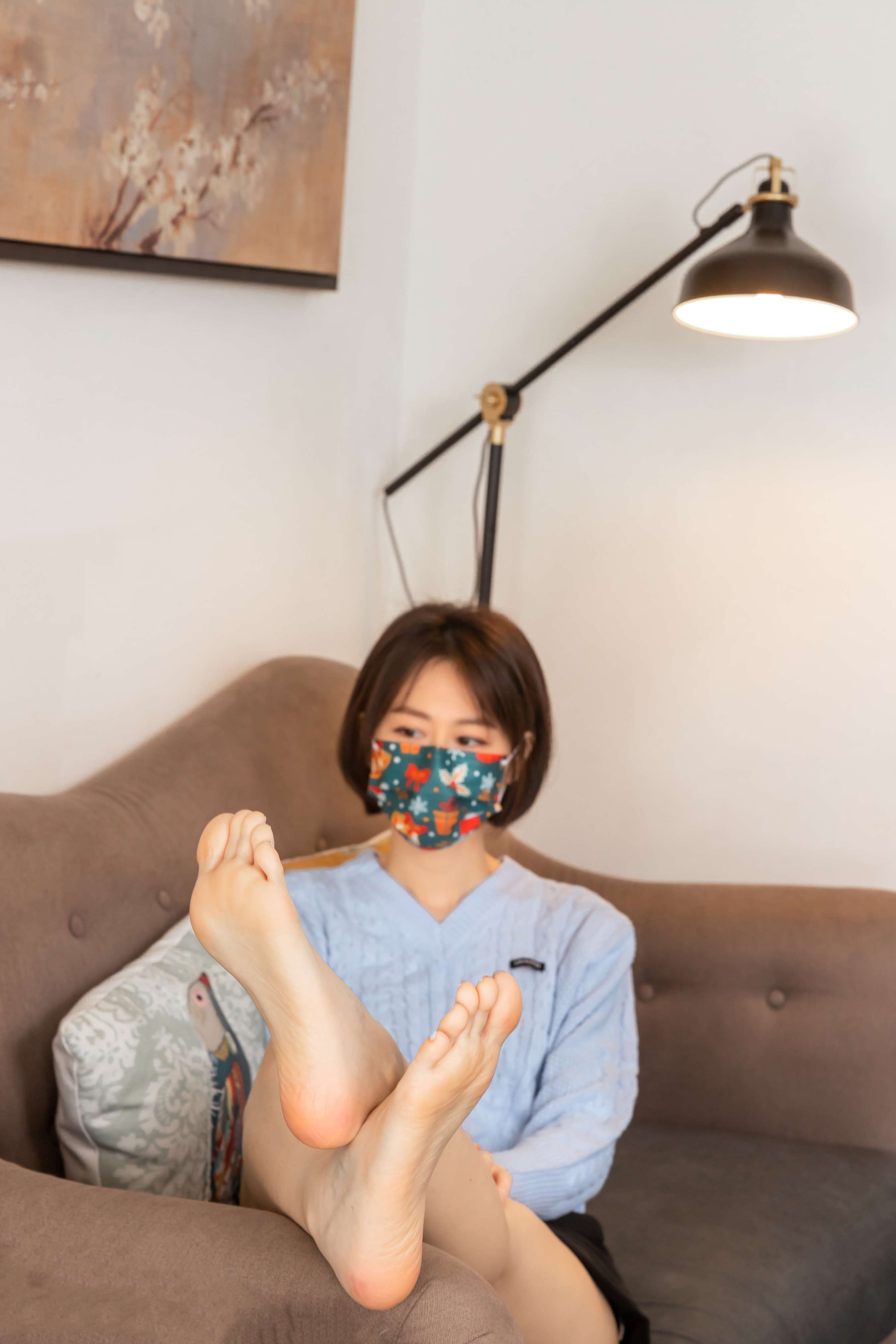 《孔雀毛挠脚心》作品图