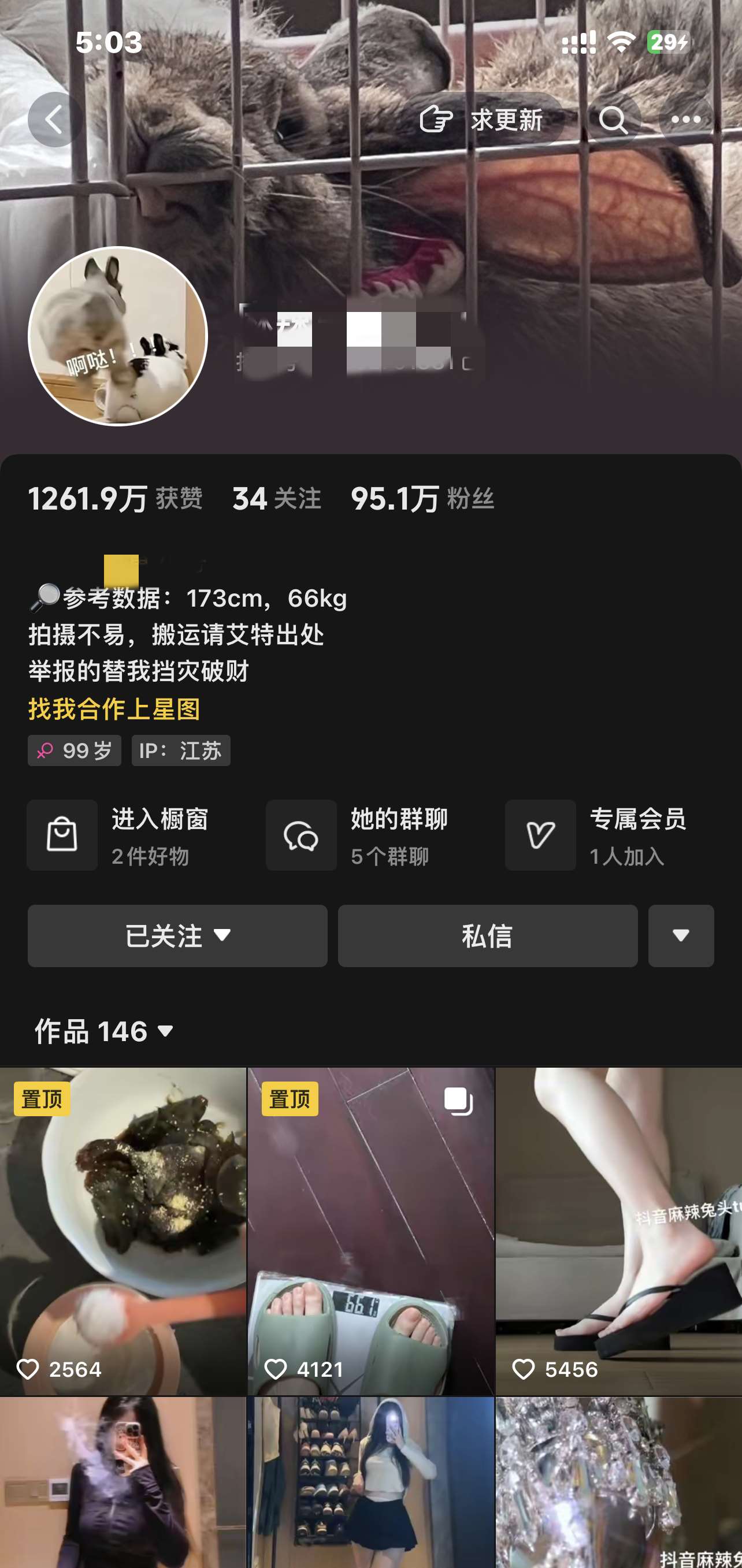 《[寄卖]麻辣兔头微密圈21年10月至今最全合集》作品图