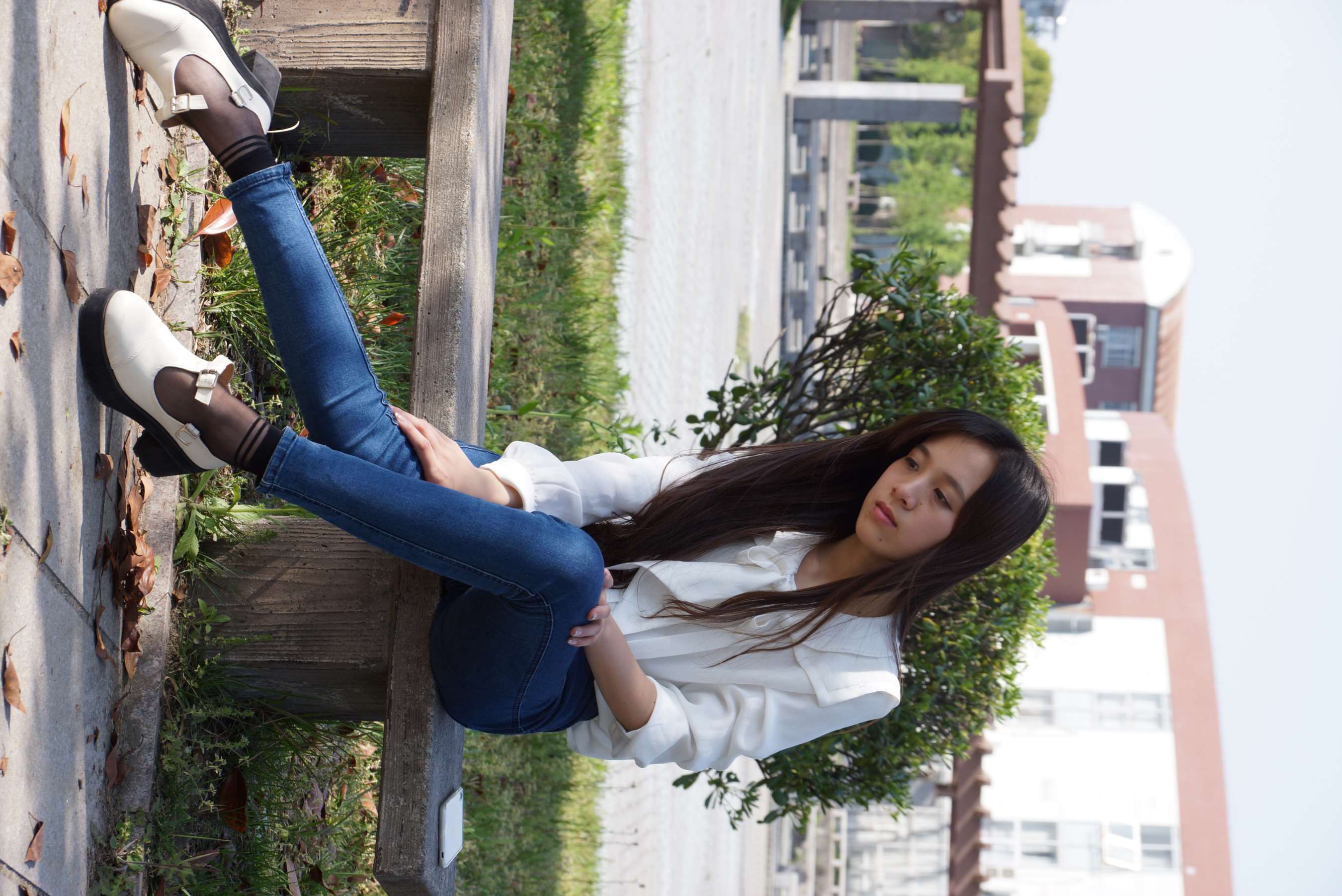 《学妹原味短黑丝の脱袜》作品图