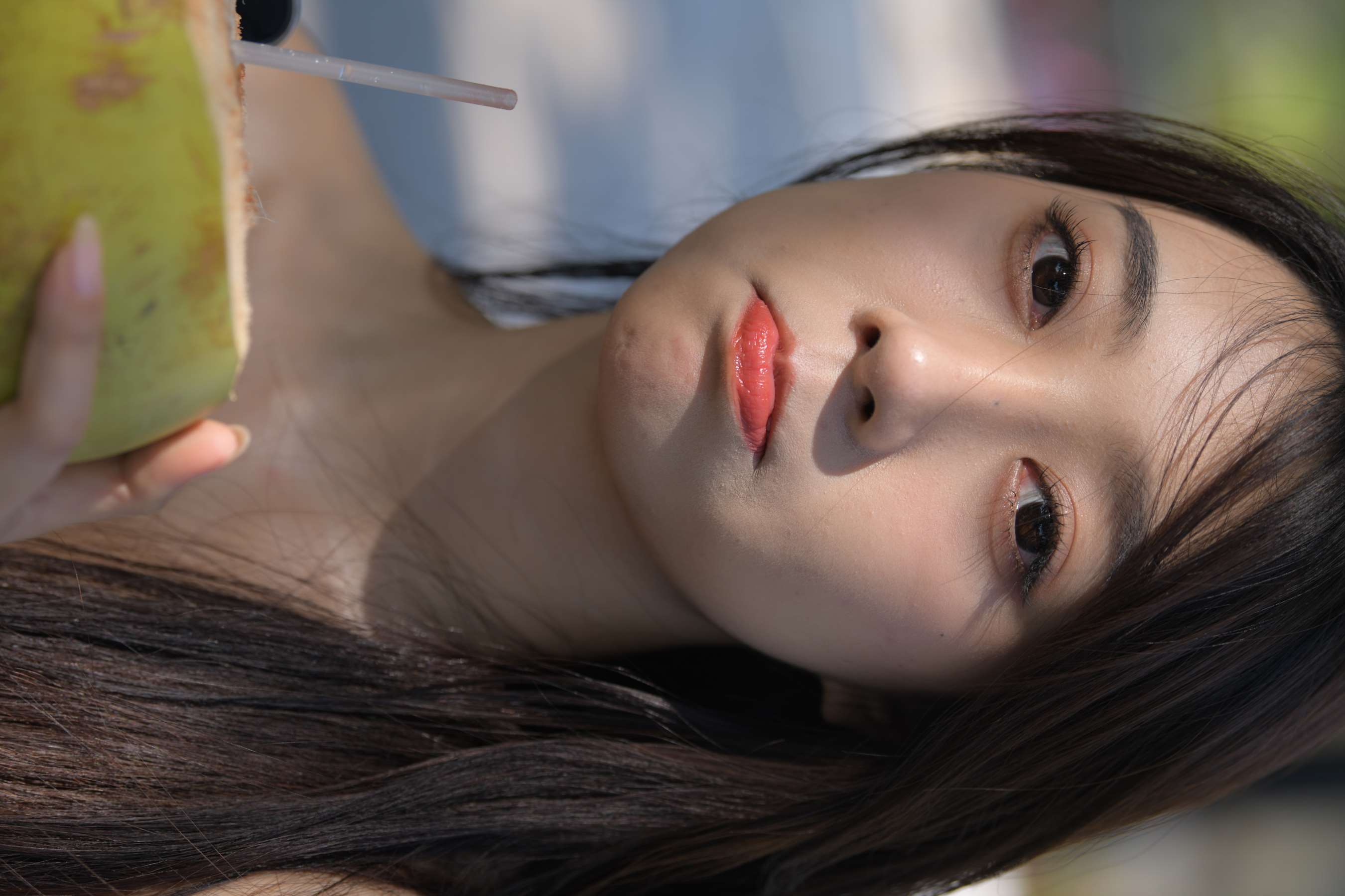 《练瑜伽少女》作品图