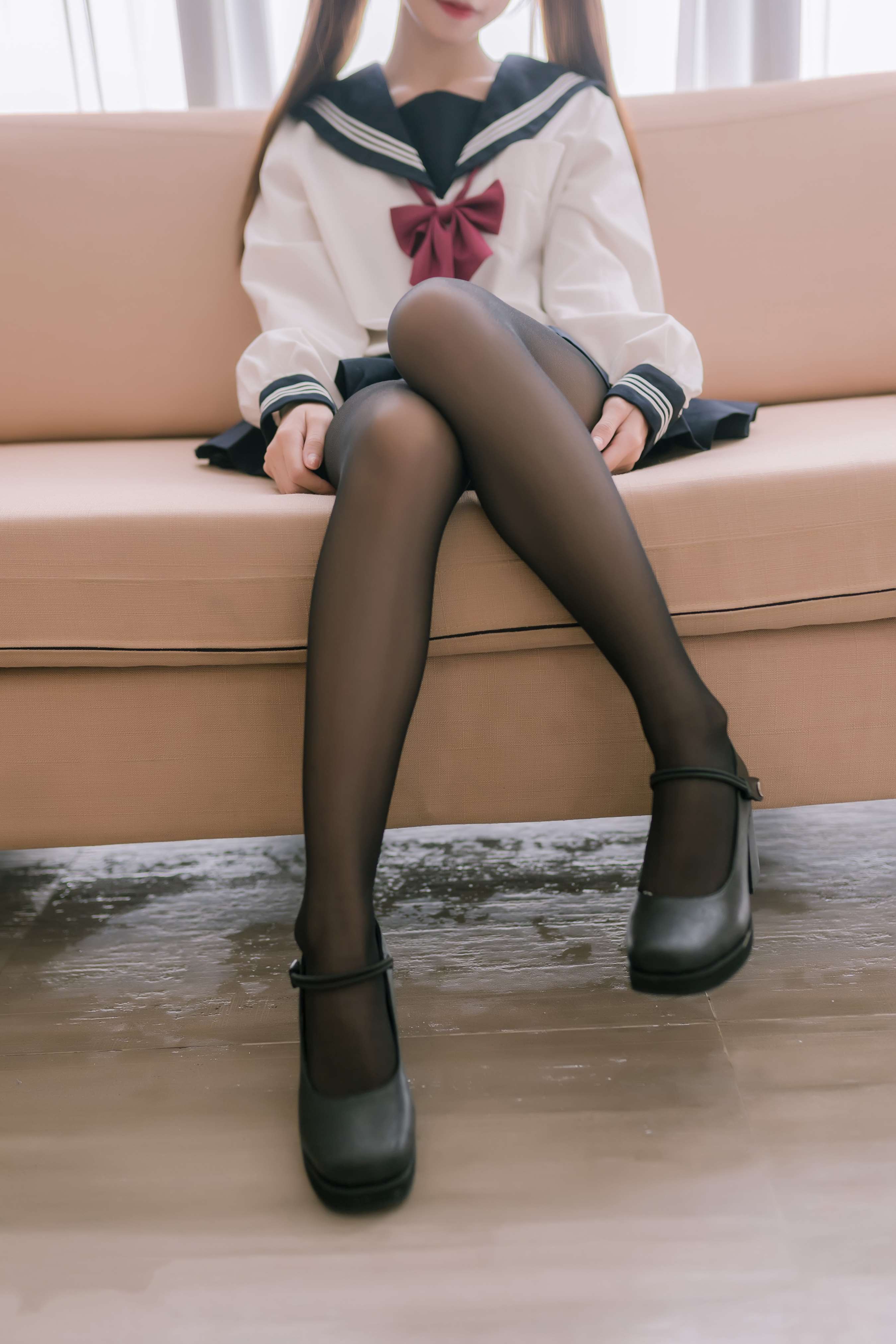 《双马尾JK制服》作品图