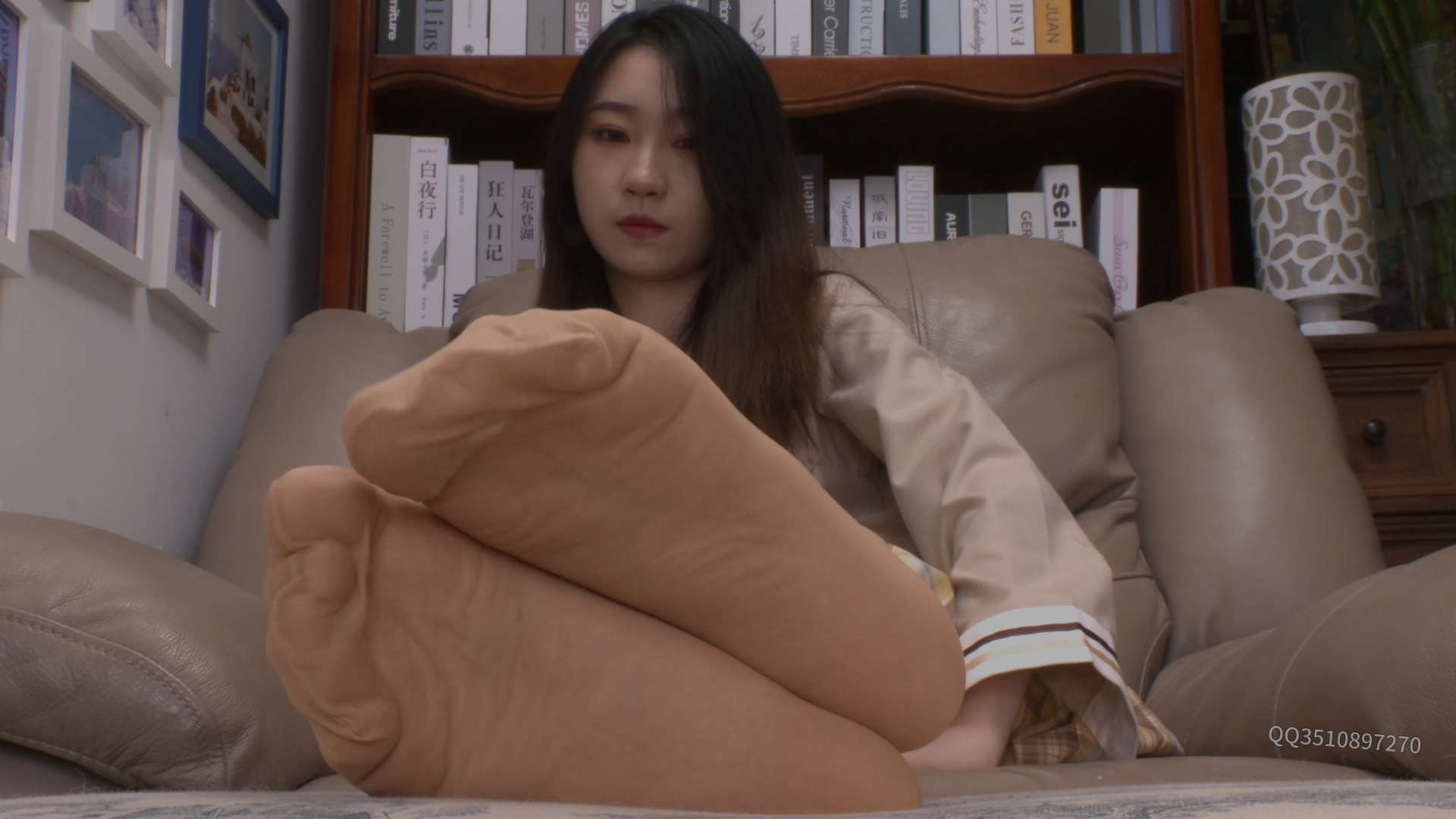 《[寄卖视频]A&F-可爱JK百褶裙短丝》作品图