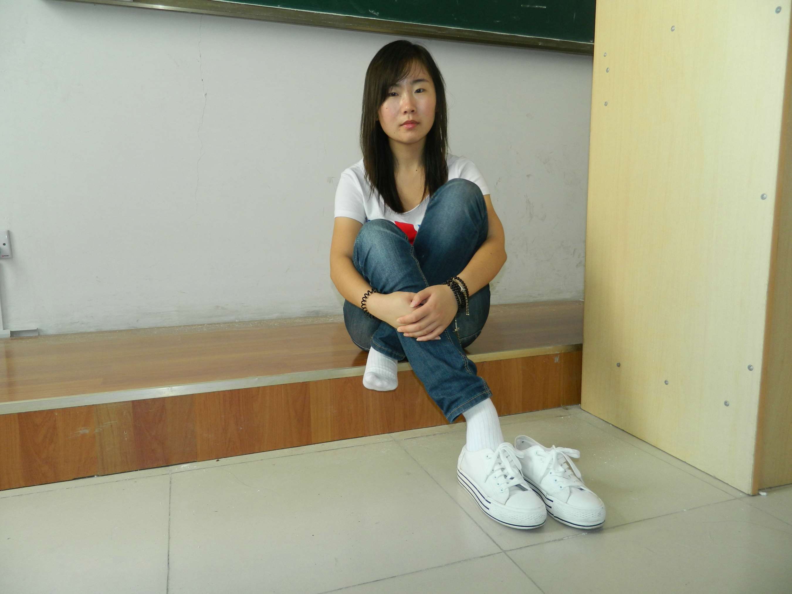 《小涵教室牛仔の棉袜》作品图