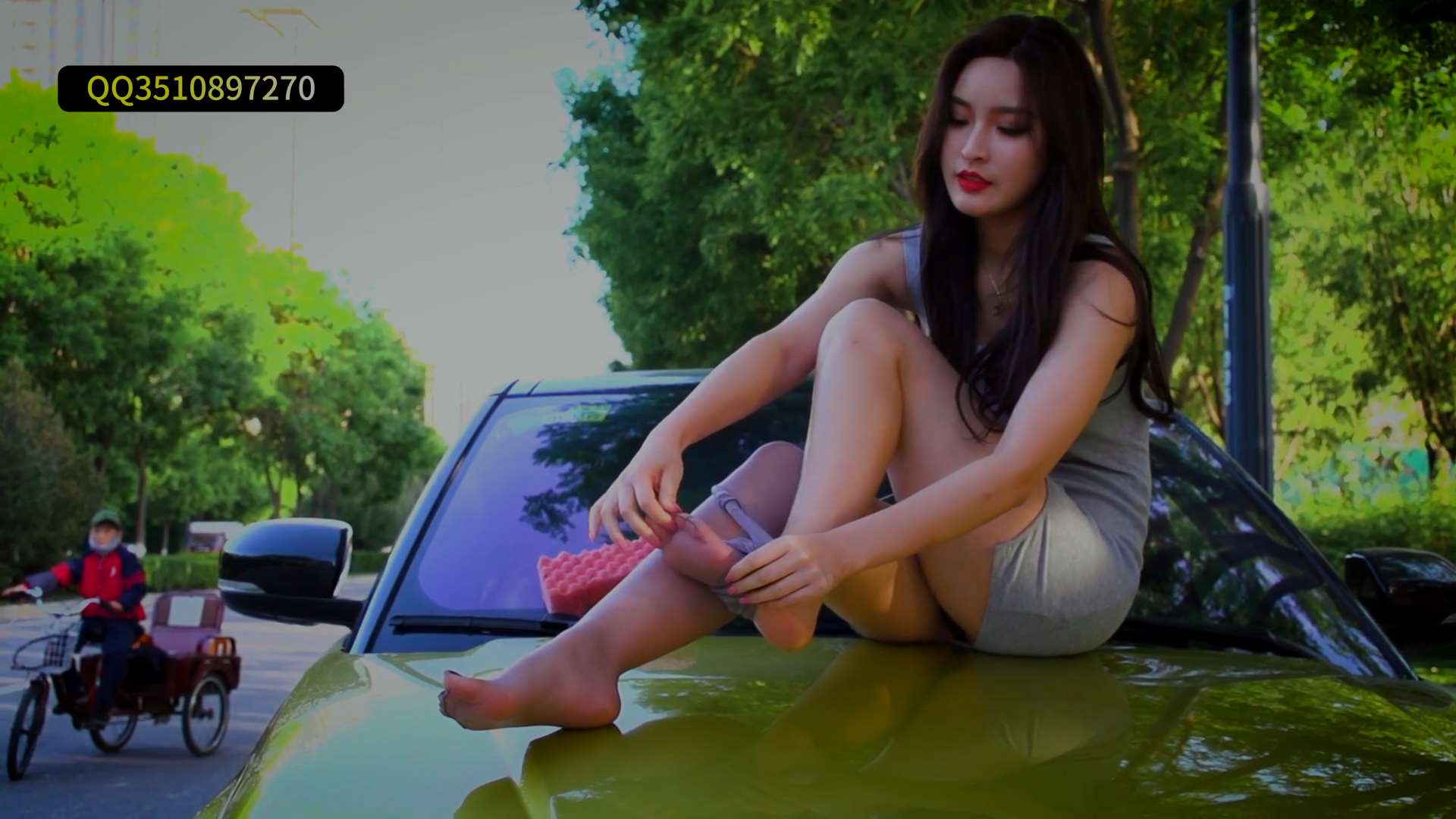 《[视频]秘书洗车记-雪糕》作品图