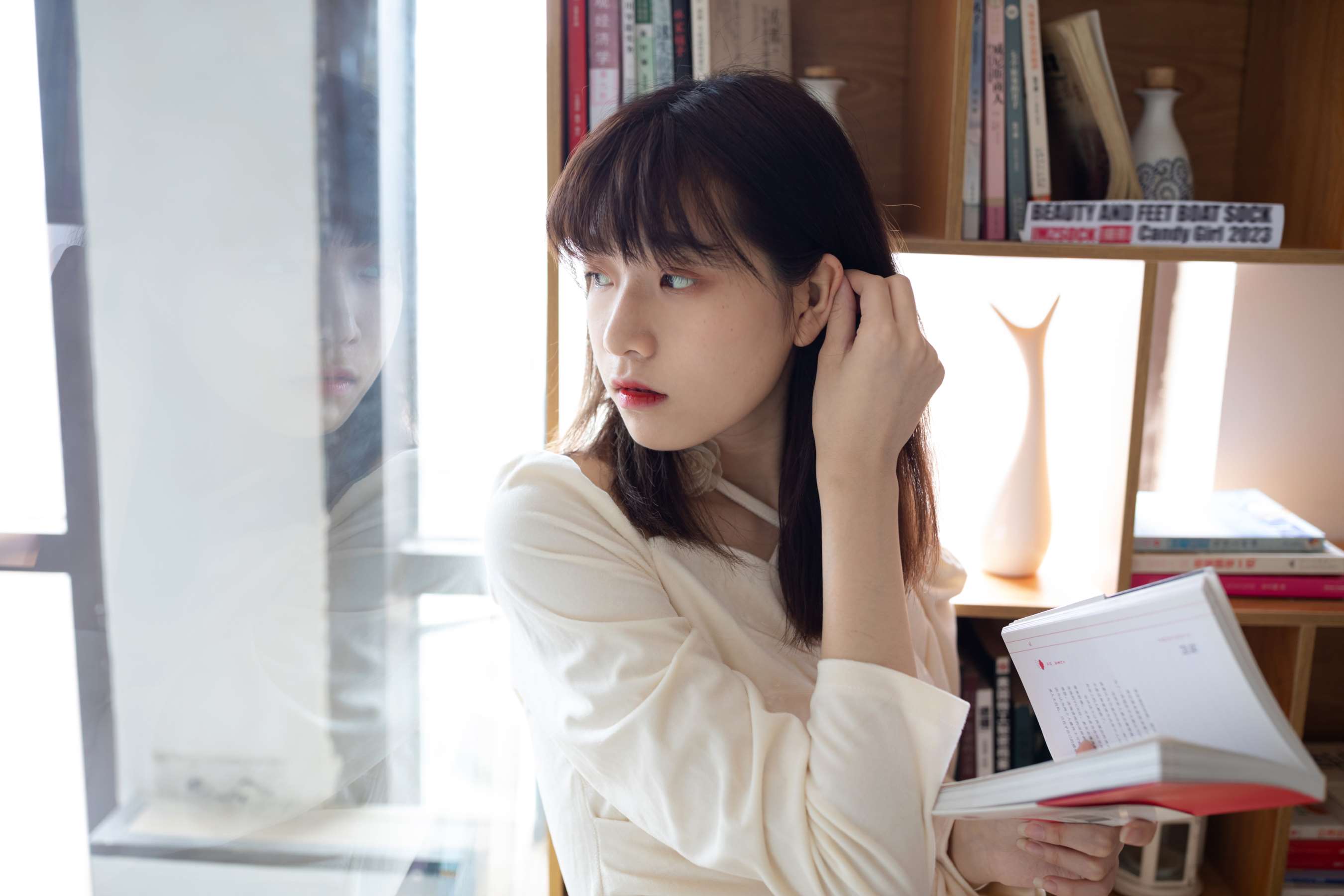 《[寄卖]IMZ众筹一季 海椒白棉袜嫩足》作品图