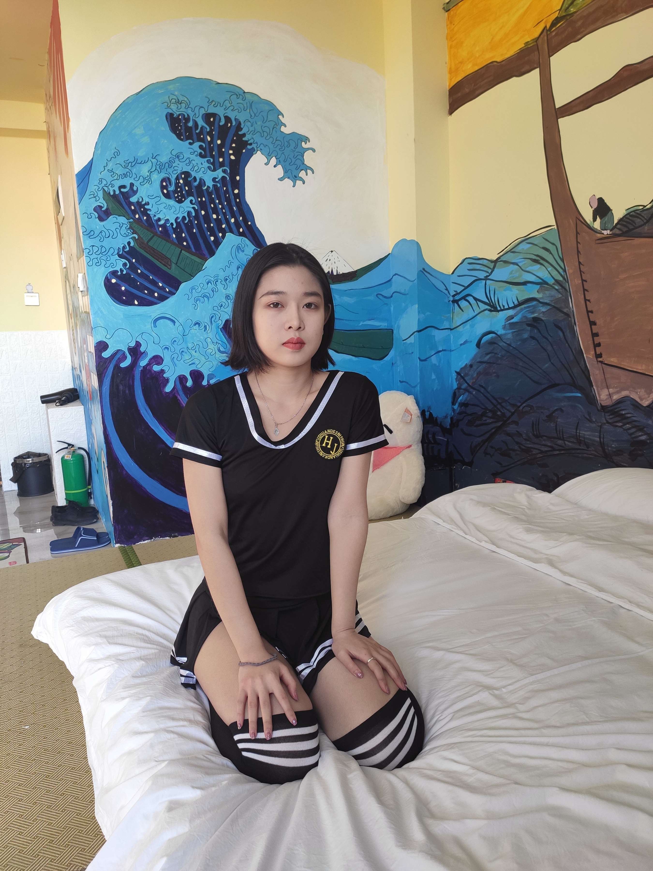 《周婧娉的黑长袜》作品图