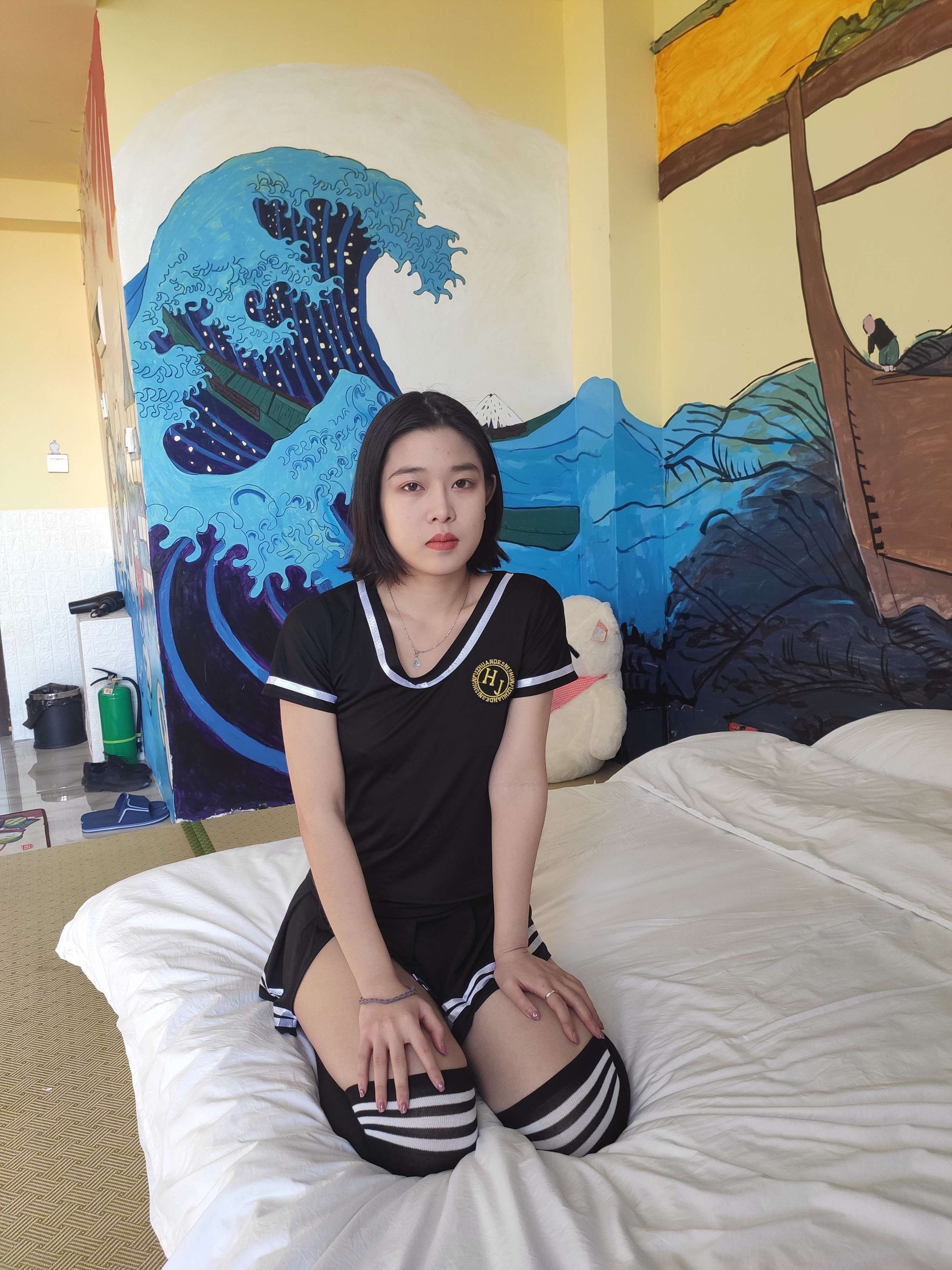 《周婧娉的黑长袜》作品图