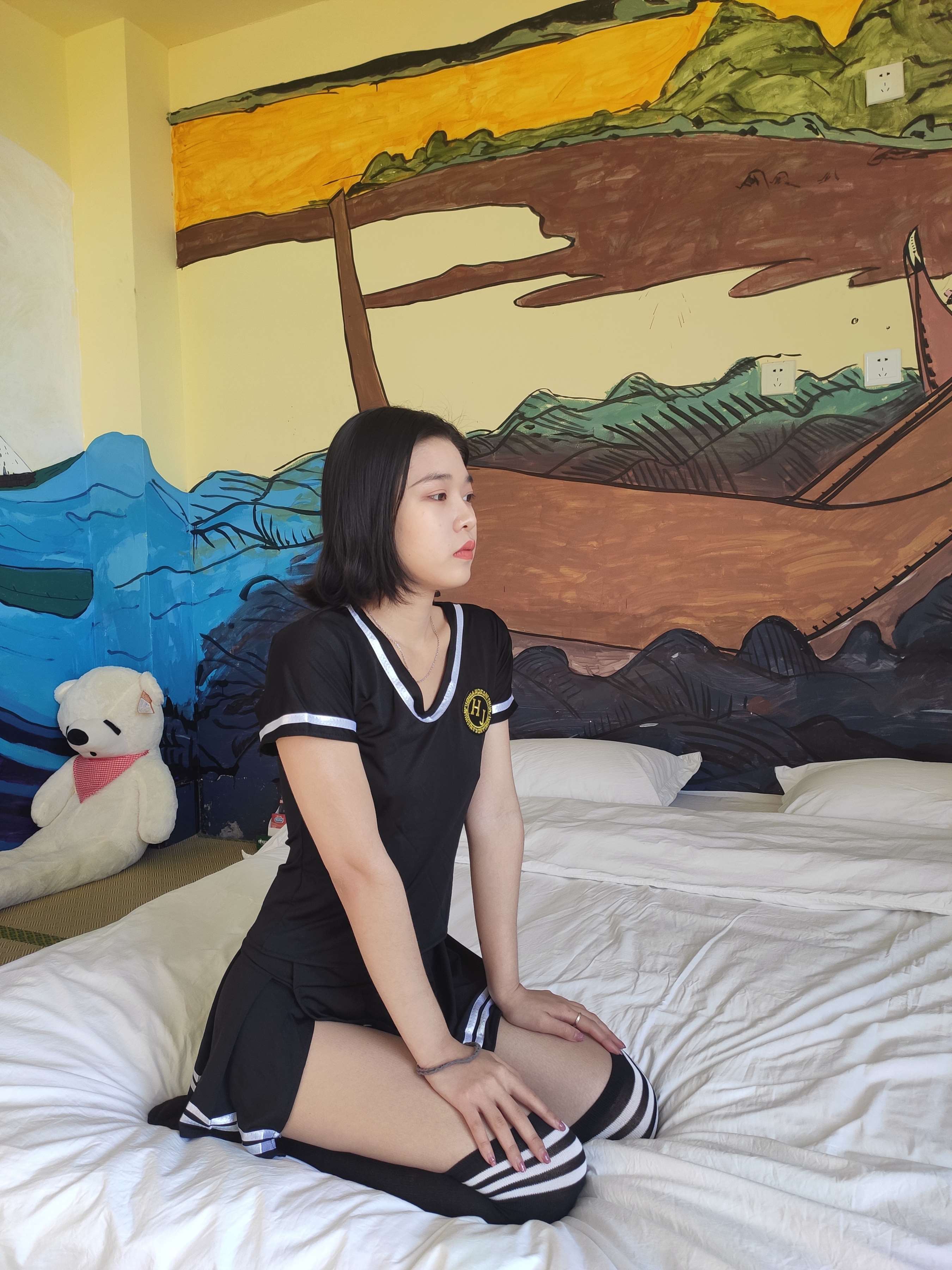 《周婧娉的黑长袜》作品图