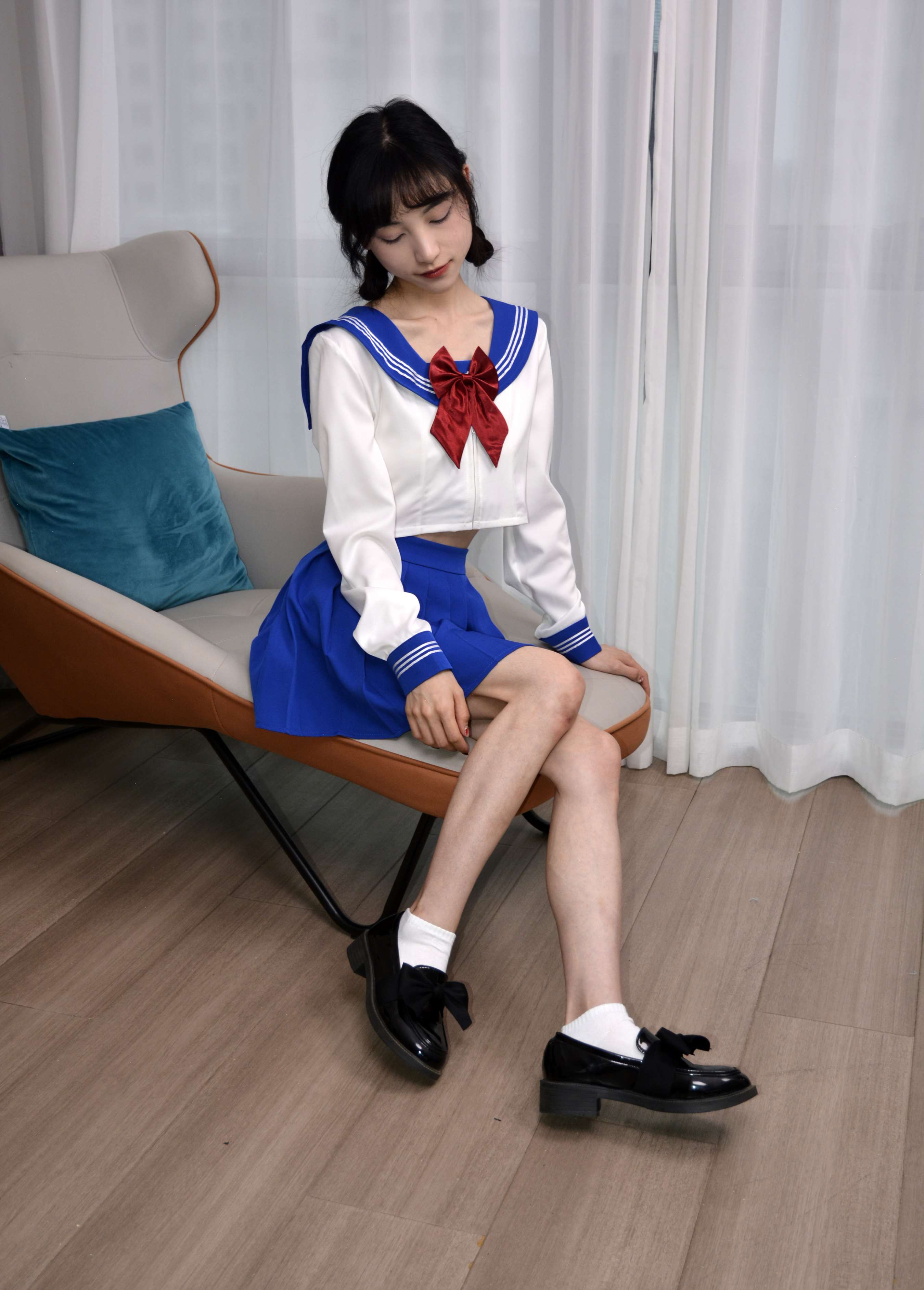 《柒柒 蓝色妖姬》作品图