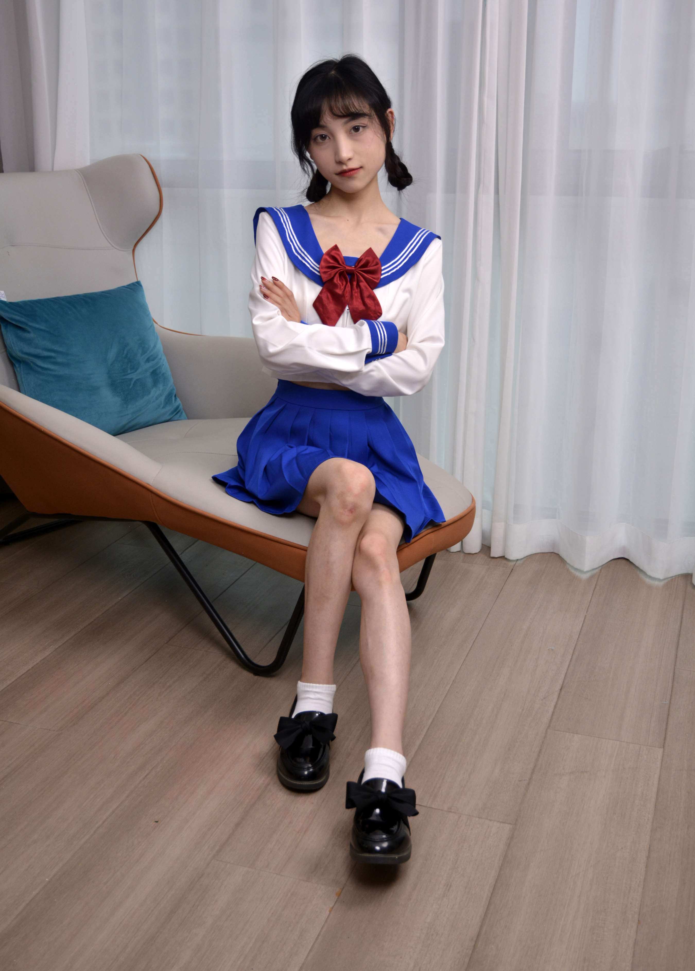 《柒柒 蓝色妖姬》作品图