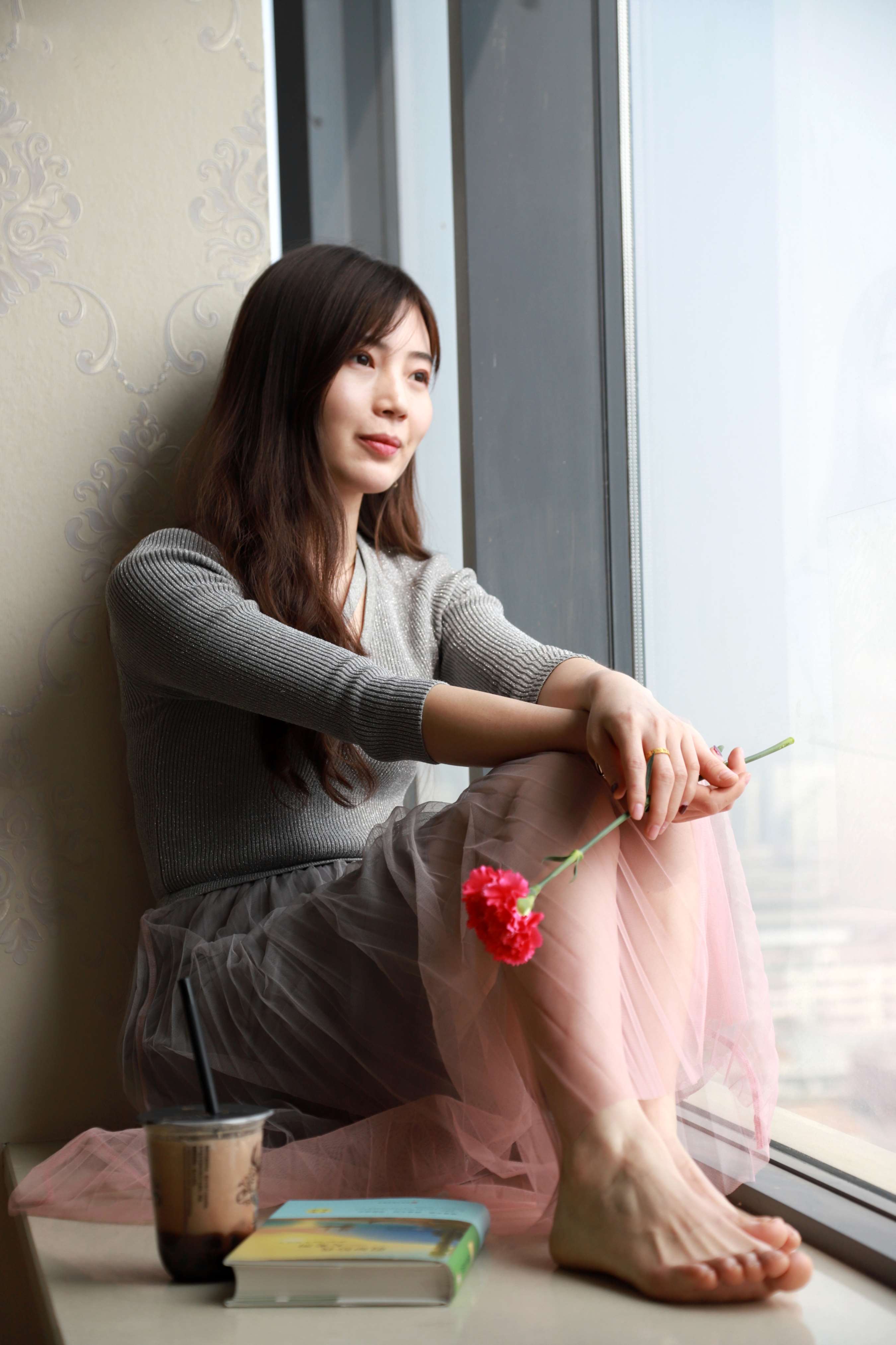 《纤瘦修长美脚的典范非柯柯莫属》作品图