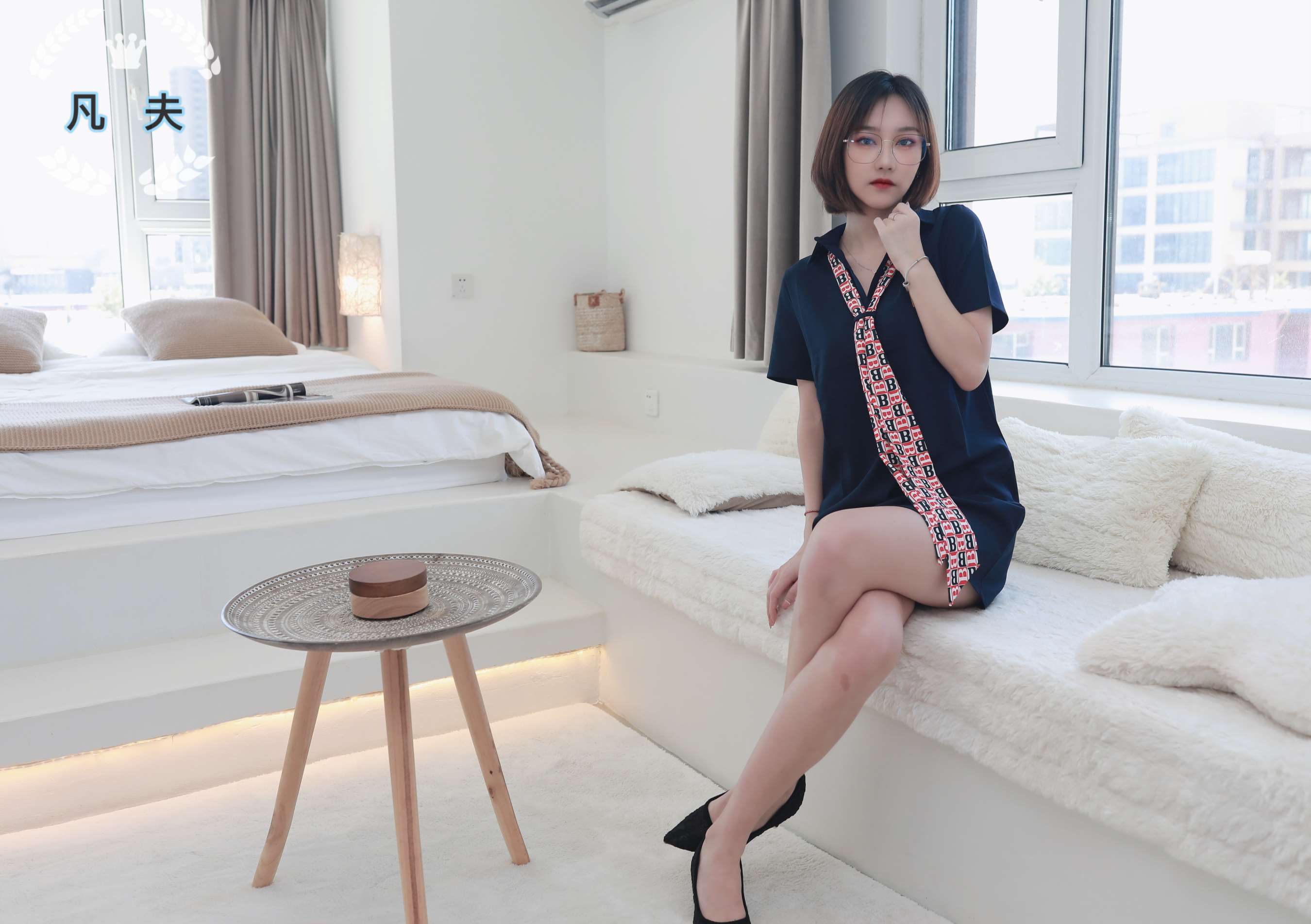 《[寄卖]凡夫摄影-子轩-连衣裙高跟美足》作品图