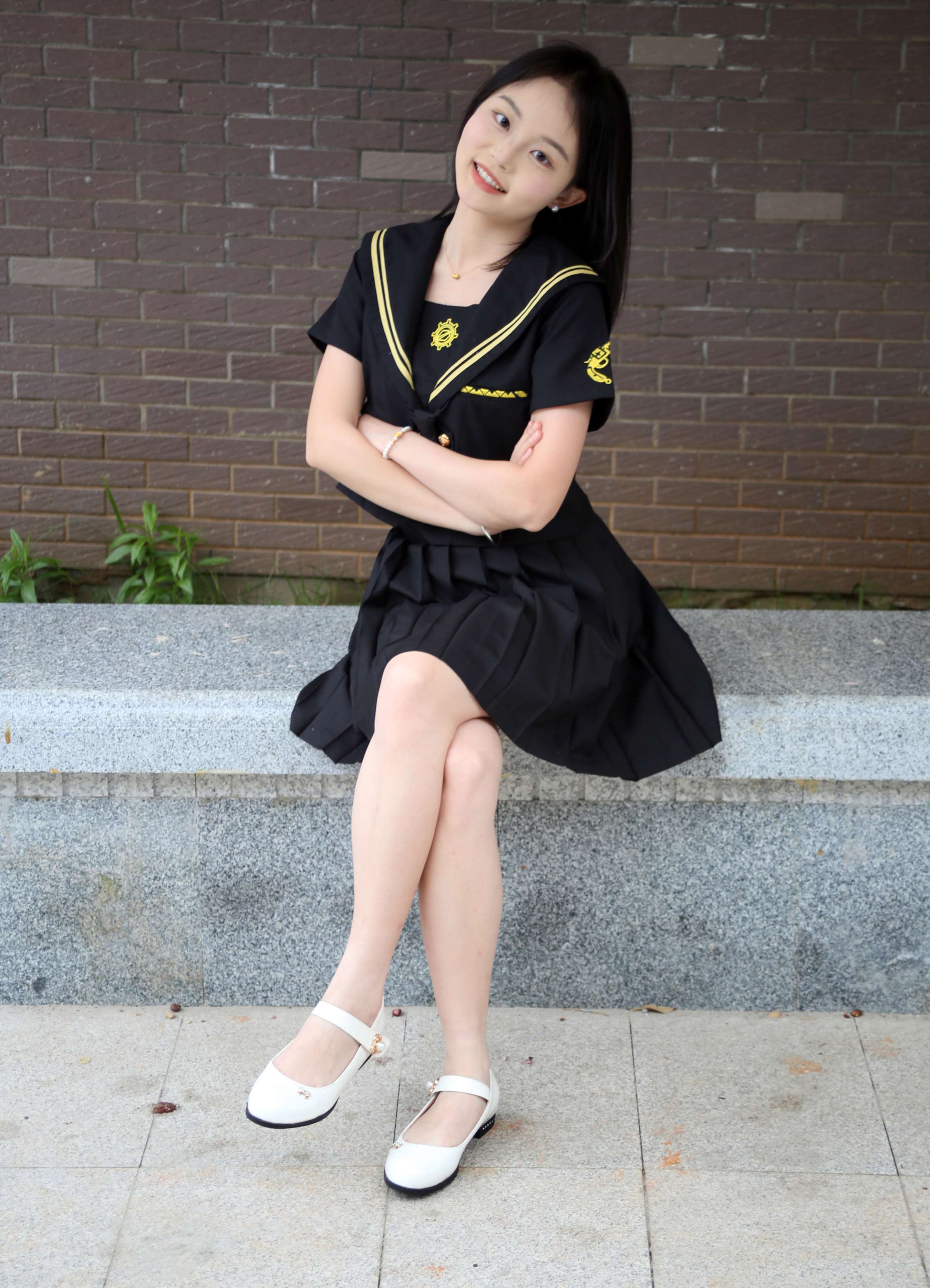 《双双 黑系水手服》作品图